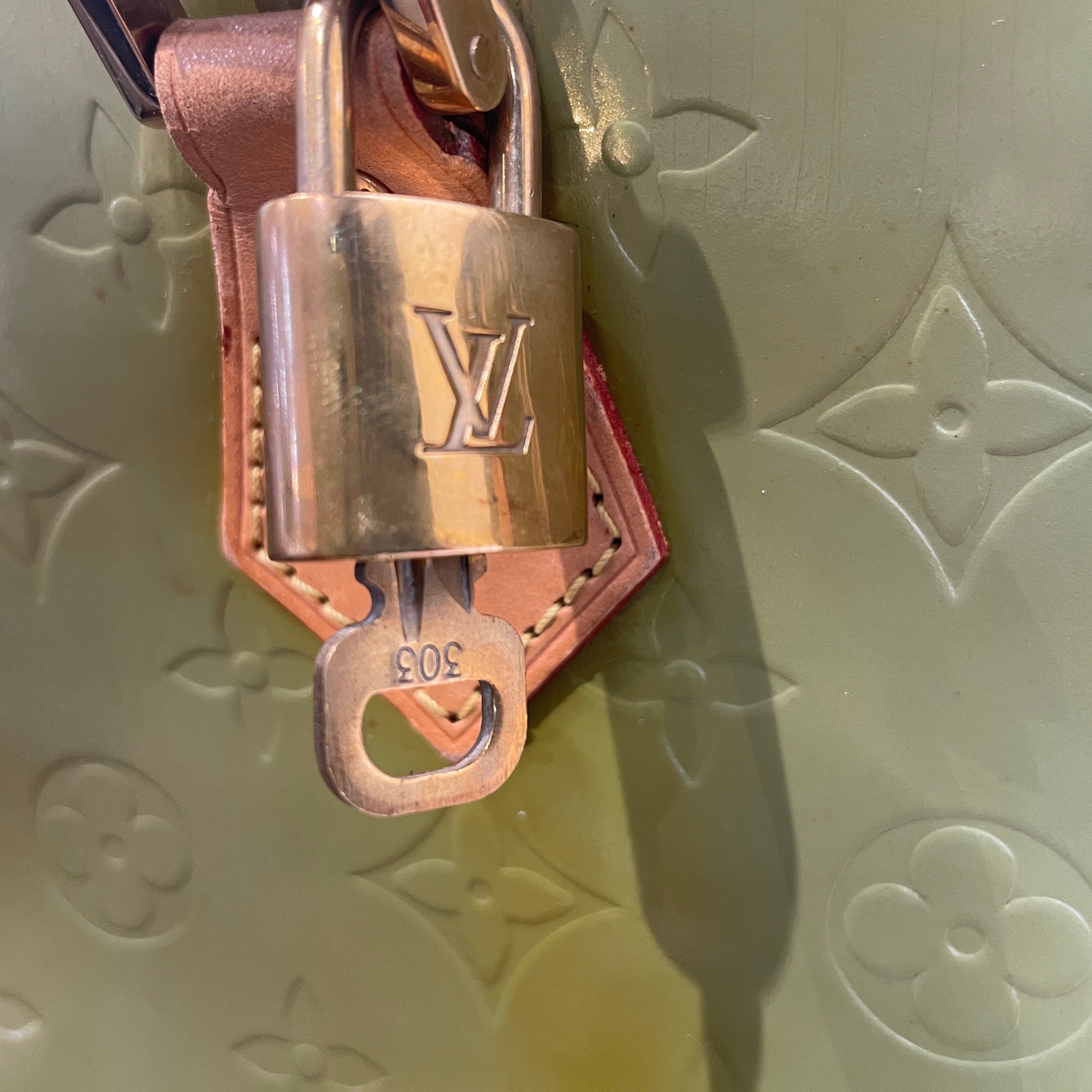 LOUIS VUITTON/Tote Bag/Monogram/Leather/GRN/TH0998 view 4