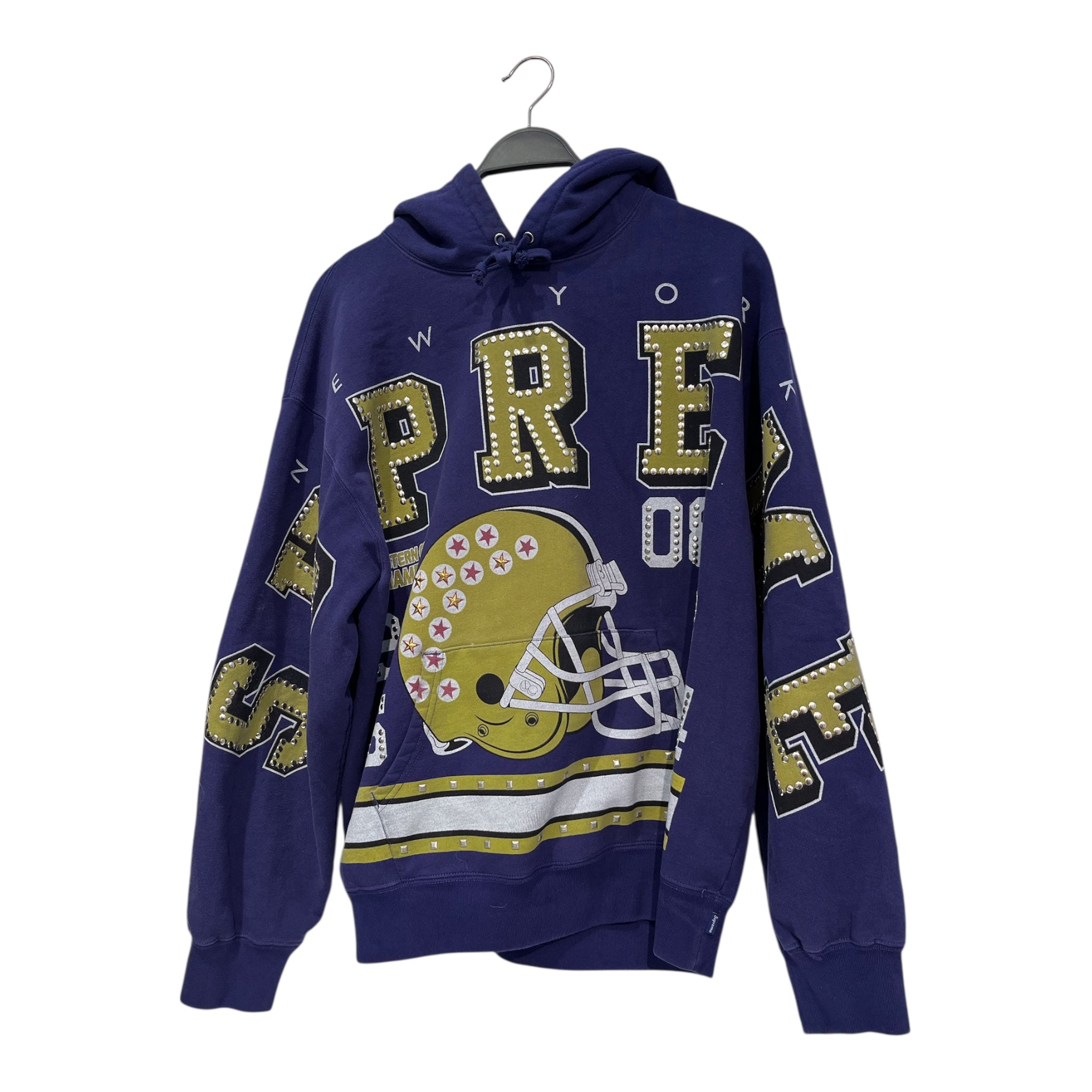 Supreme/Hoodie/L/All Over Print/Cotton/PPL/Pullover/RN101837 champions studded view 1