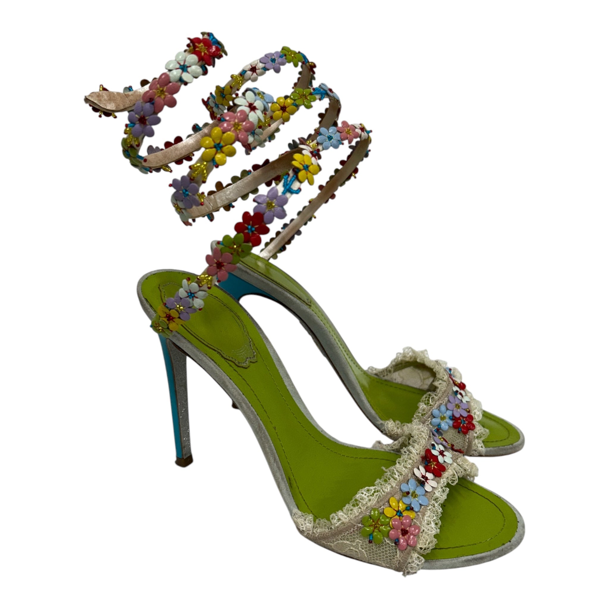 Rene Caovilla/Heels/US 7/MLT/Bloom Stiletto view 1