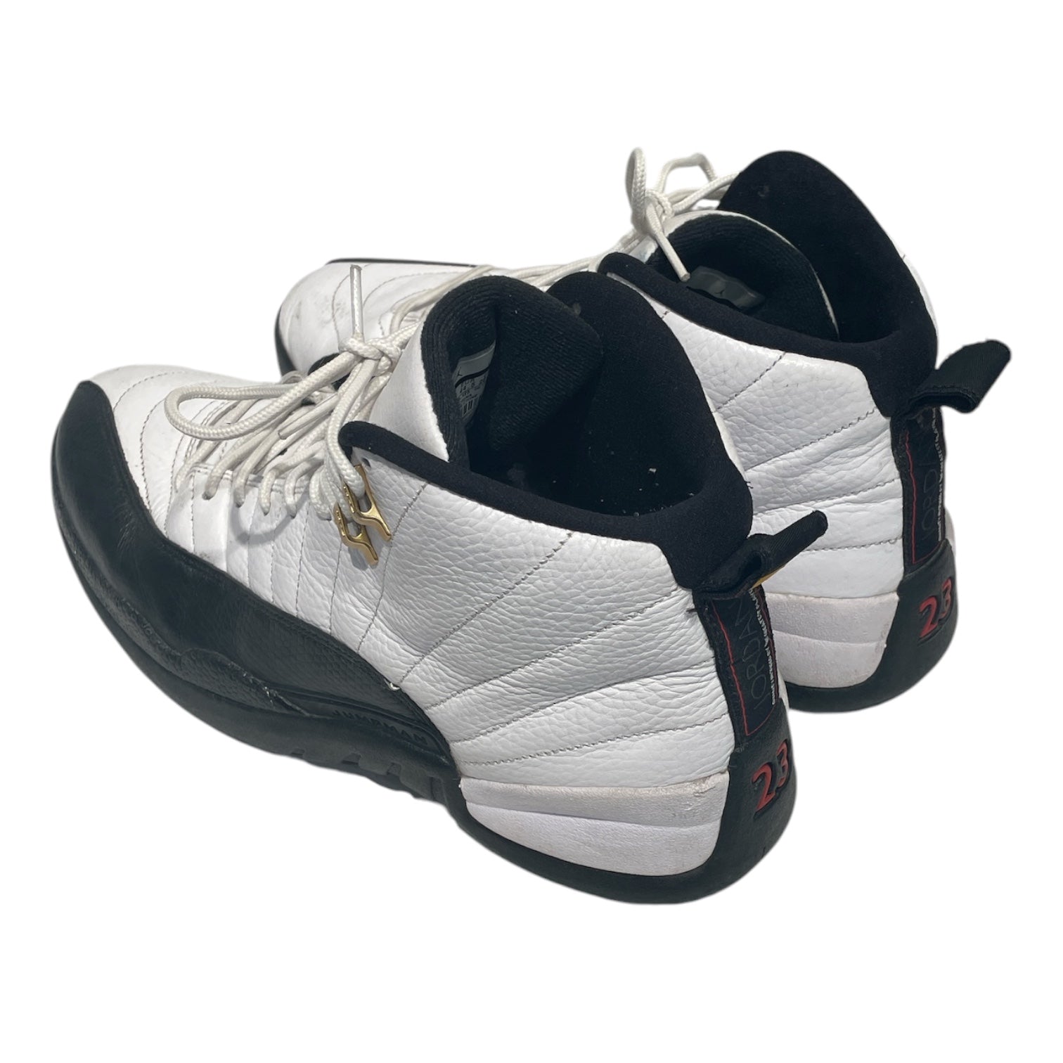 NIKE/Hi-Sneakers/US 10.5/Leather/WHT/JORDAN 12 RETRO TAXI 130690-12 view 2