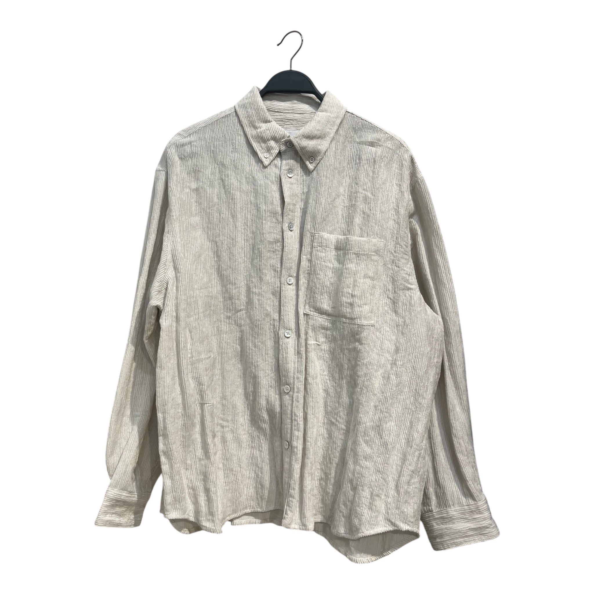 SOLID HOMME/LS Shirt/L/Cotton/CRM/cordoury view 1