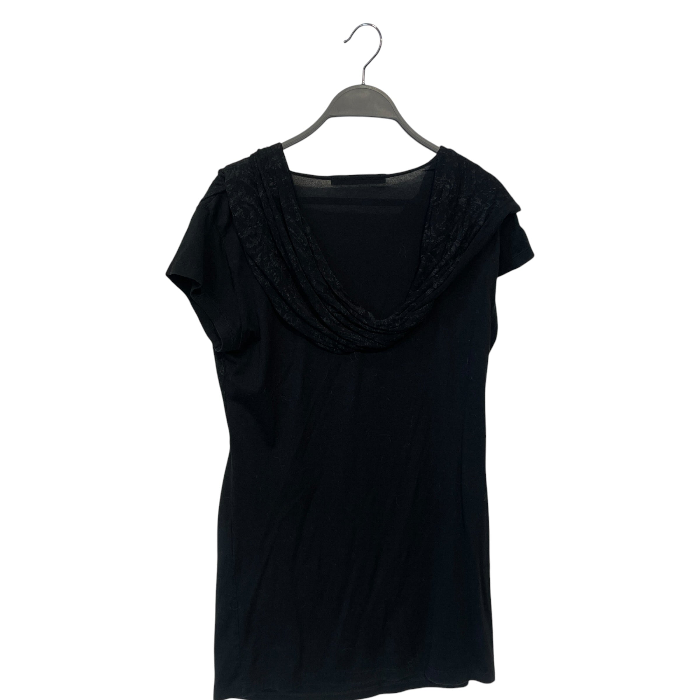 JULIUS/LS Blouse/1/Cotton/BLK/SCARF BLOUSE view 2