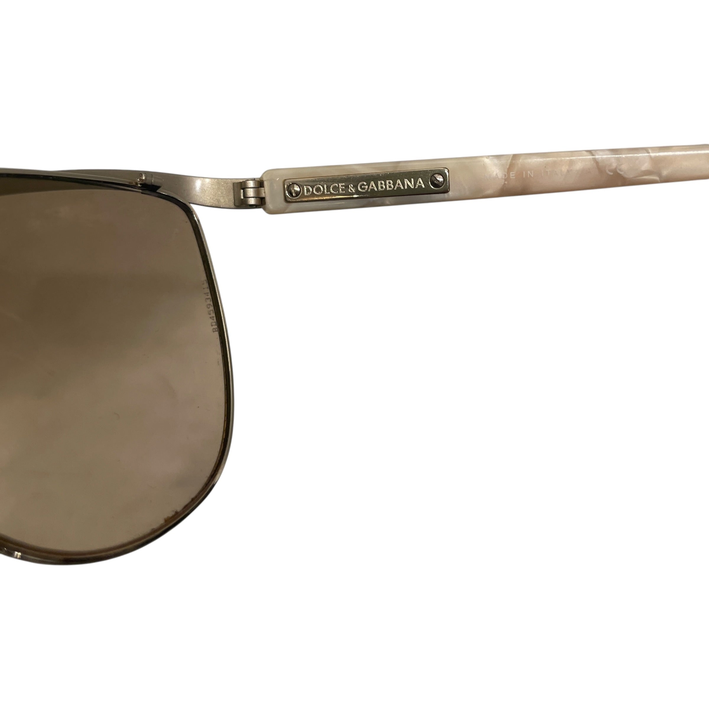 DOLCE&GABBANA/DOLCE&GABBANA/Sunglasses/Plastic/BEG/MADONNA PEARL FRAME/MADONNA 2087 479 view 4