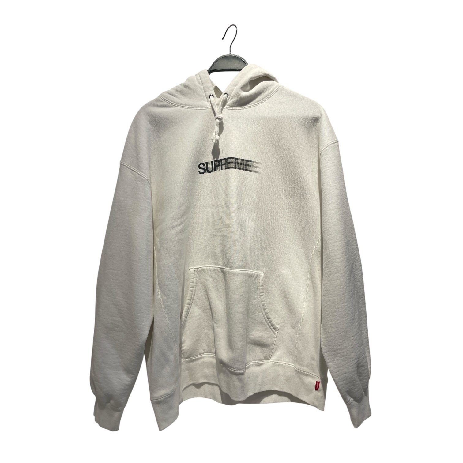 Supreme/Hoodie/XL/Cotton/WHT/logo box ss23 view 1