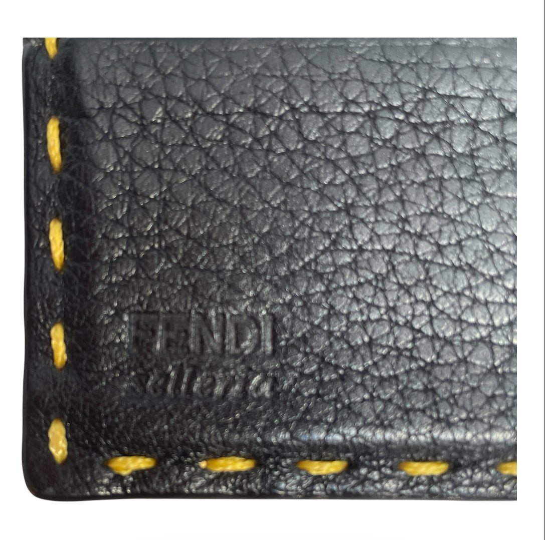 FENDI/Bifold Wallet/Leather/YEL/M's/SELLERIA view 3