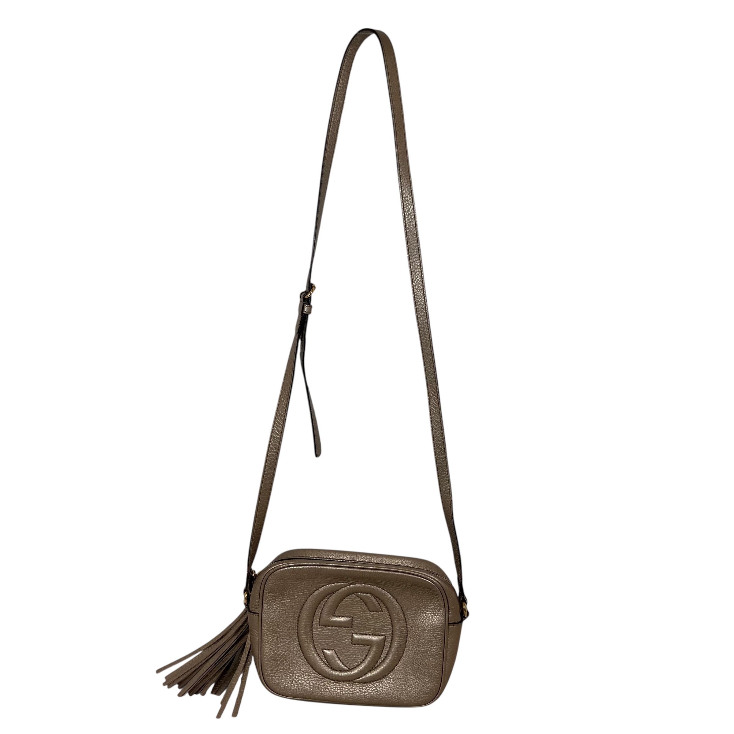 GUCCI/Cross Body Bag/GLD/soho disco view 1