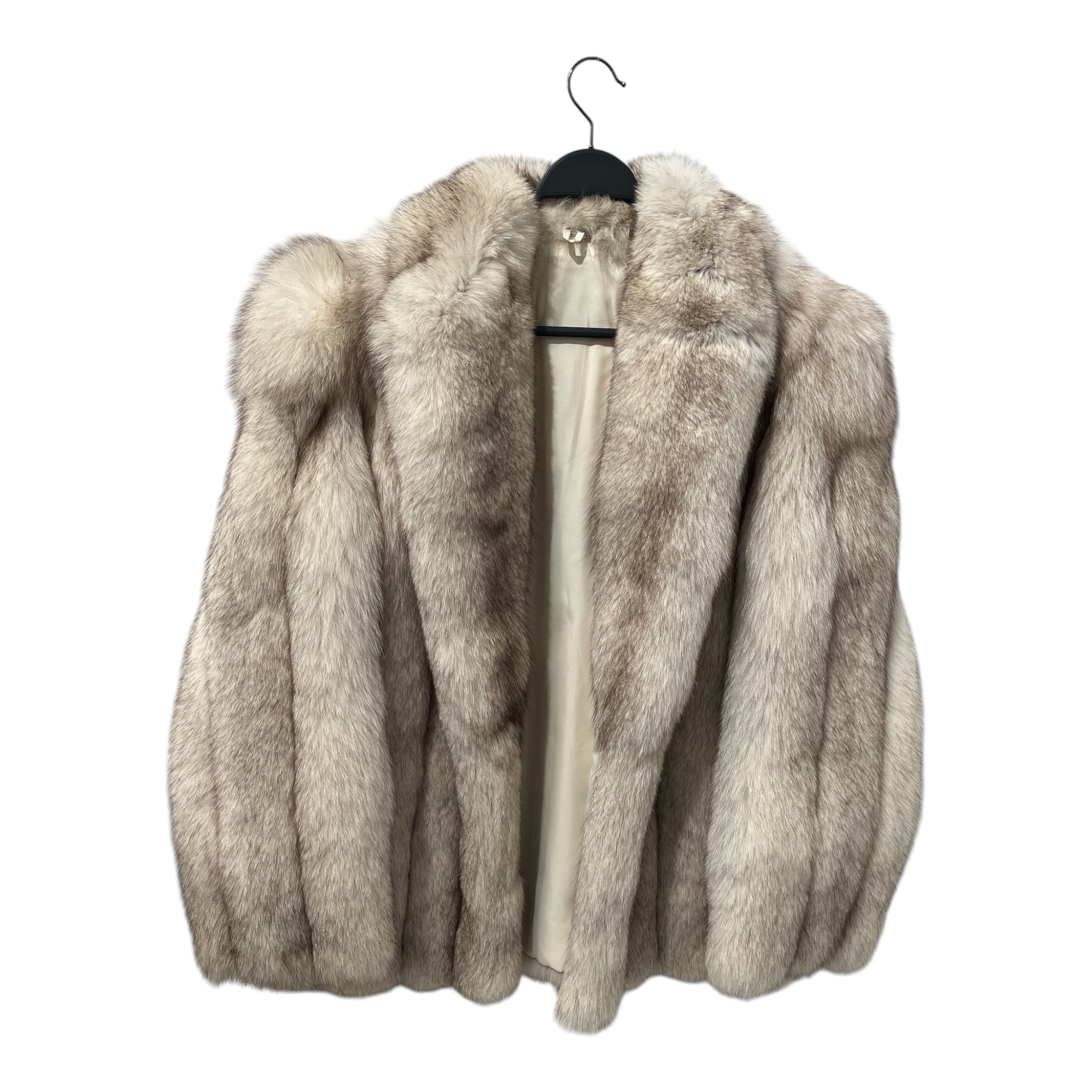 SAGA FOX /Coat/14/Fur/WHT/ARCTIC FOX FUR COAT view 1