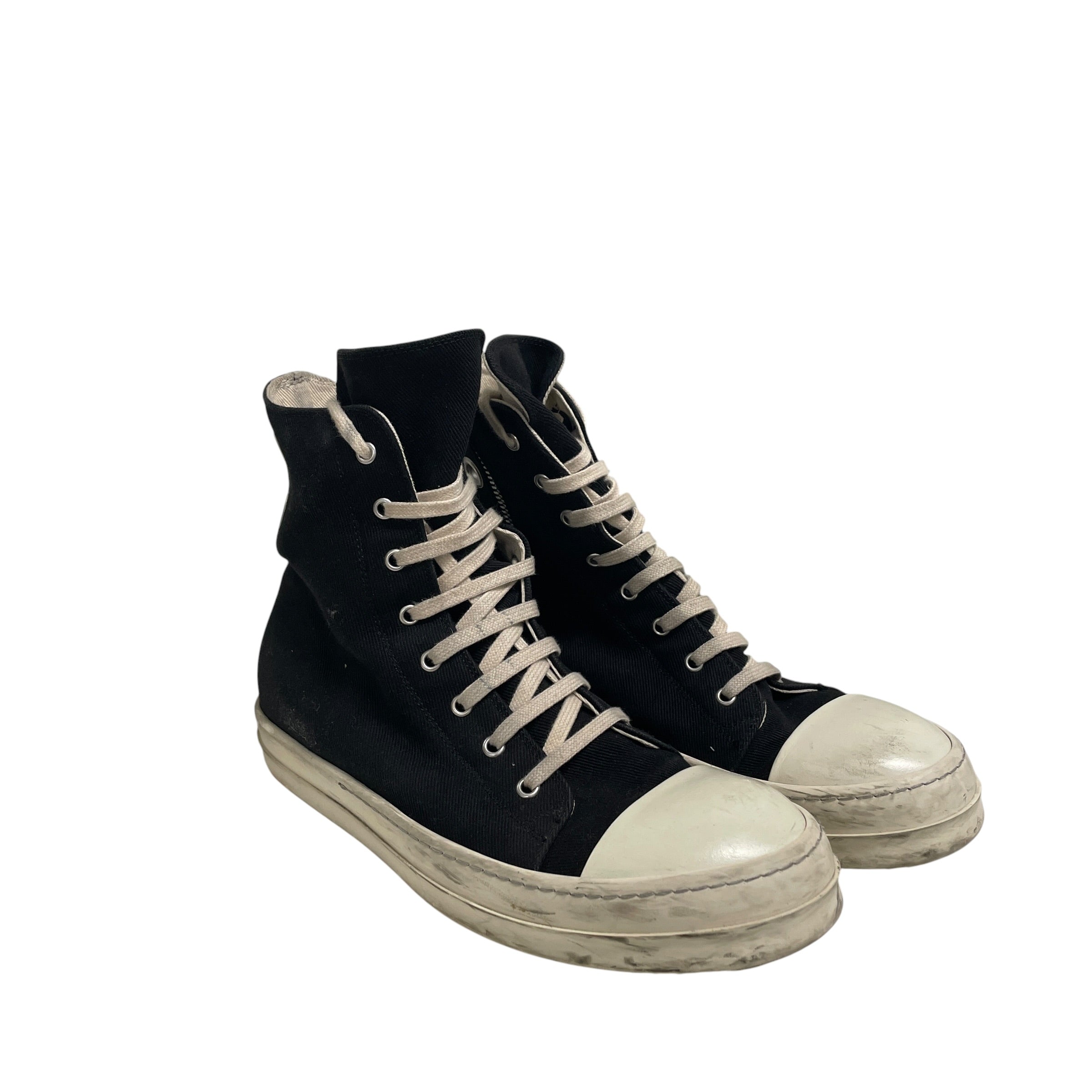 RICK OWENS DRKSHDW/Hi-Sneakers/EU 43/BLK/RAMONES view 1
