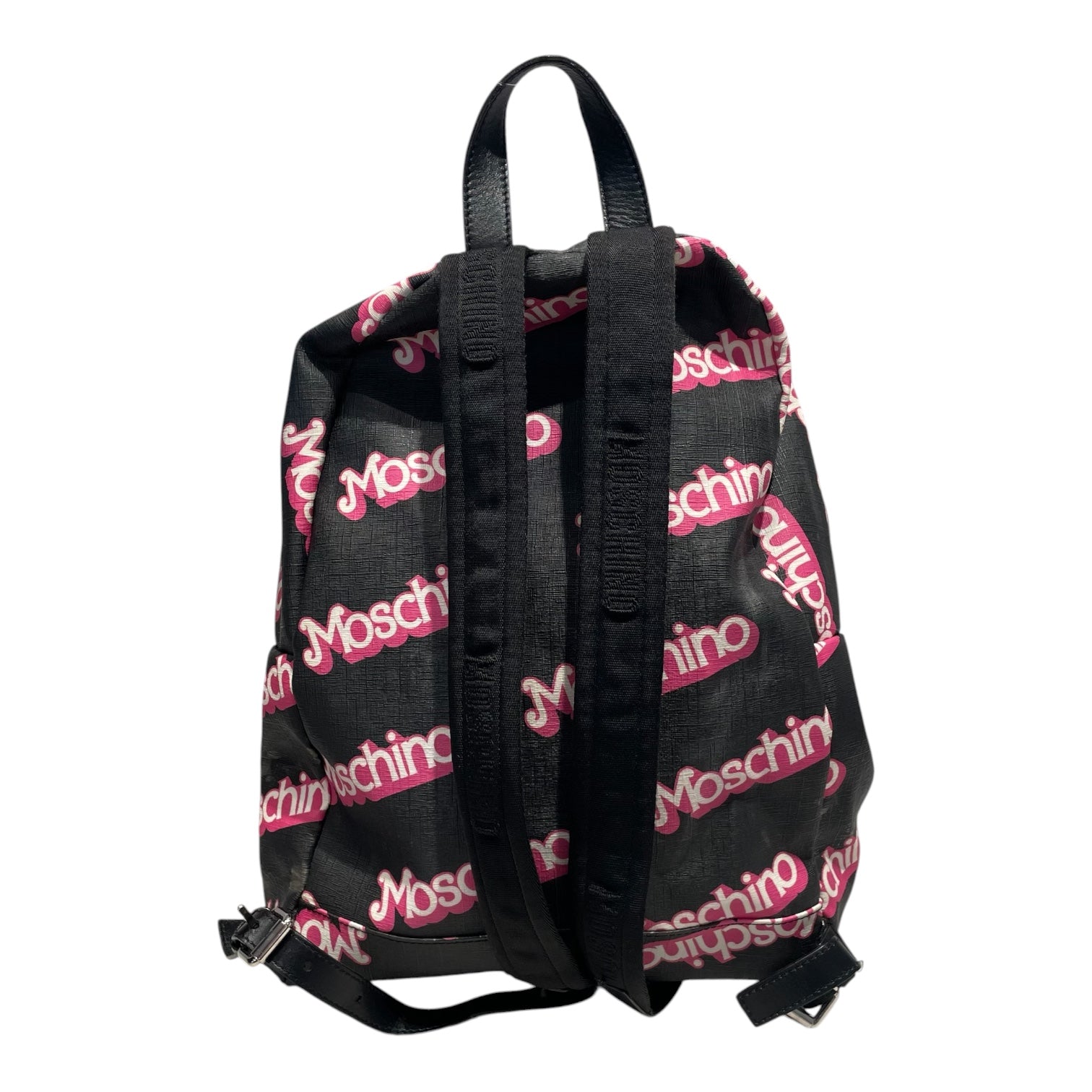 MOSCHINO/Backpack/Graphic/MLT/Pink and Black moschinoXBarbie view 2