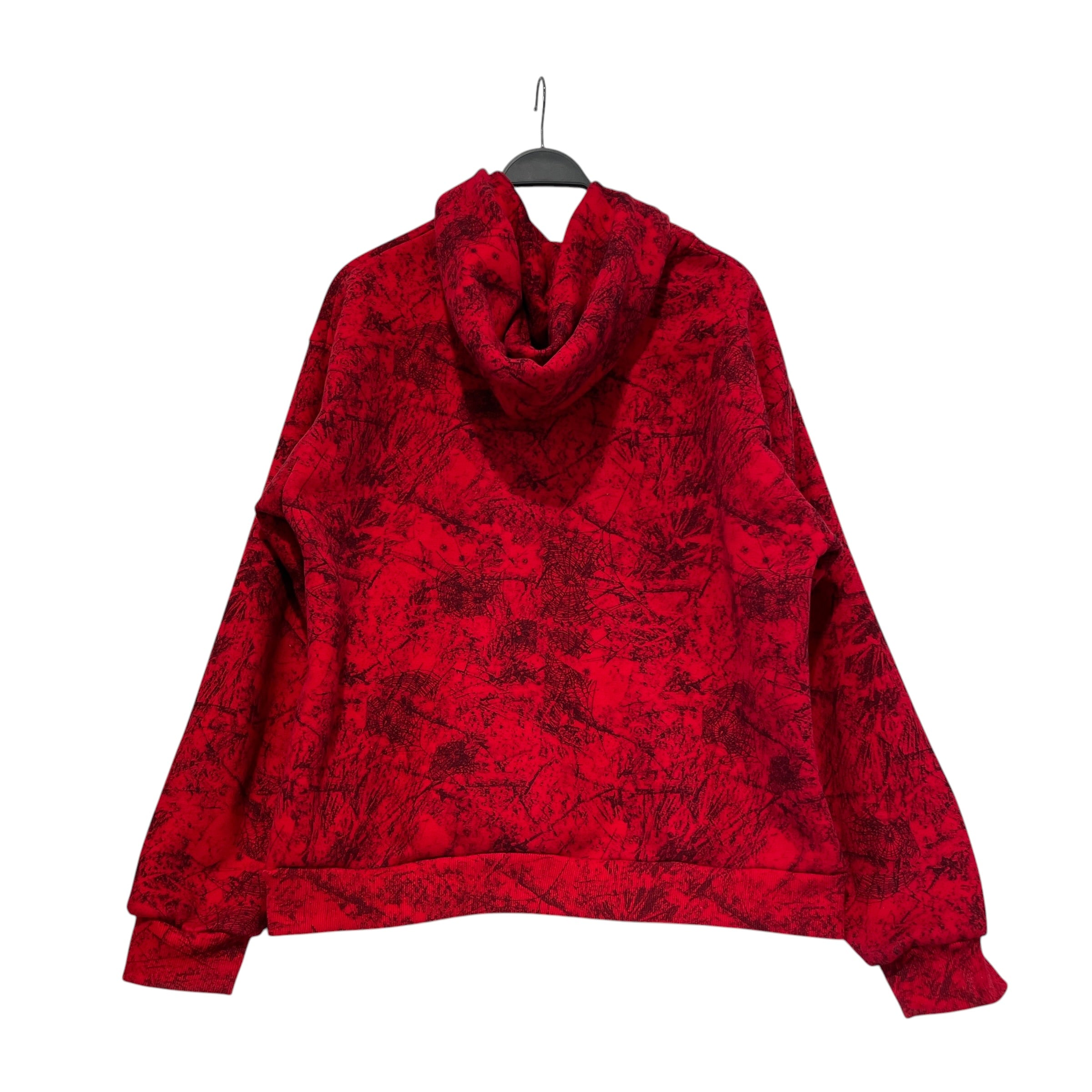 Sp5der/Hoodie/XL/All Over Print/Cotton/RED/ view 2