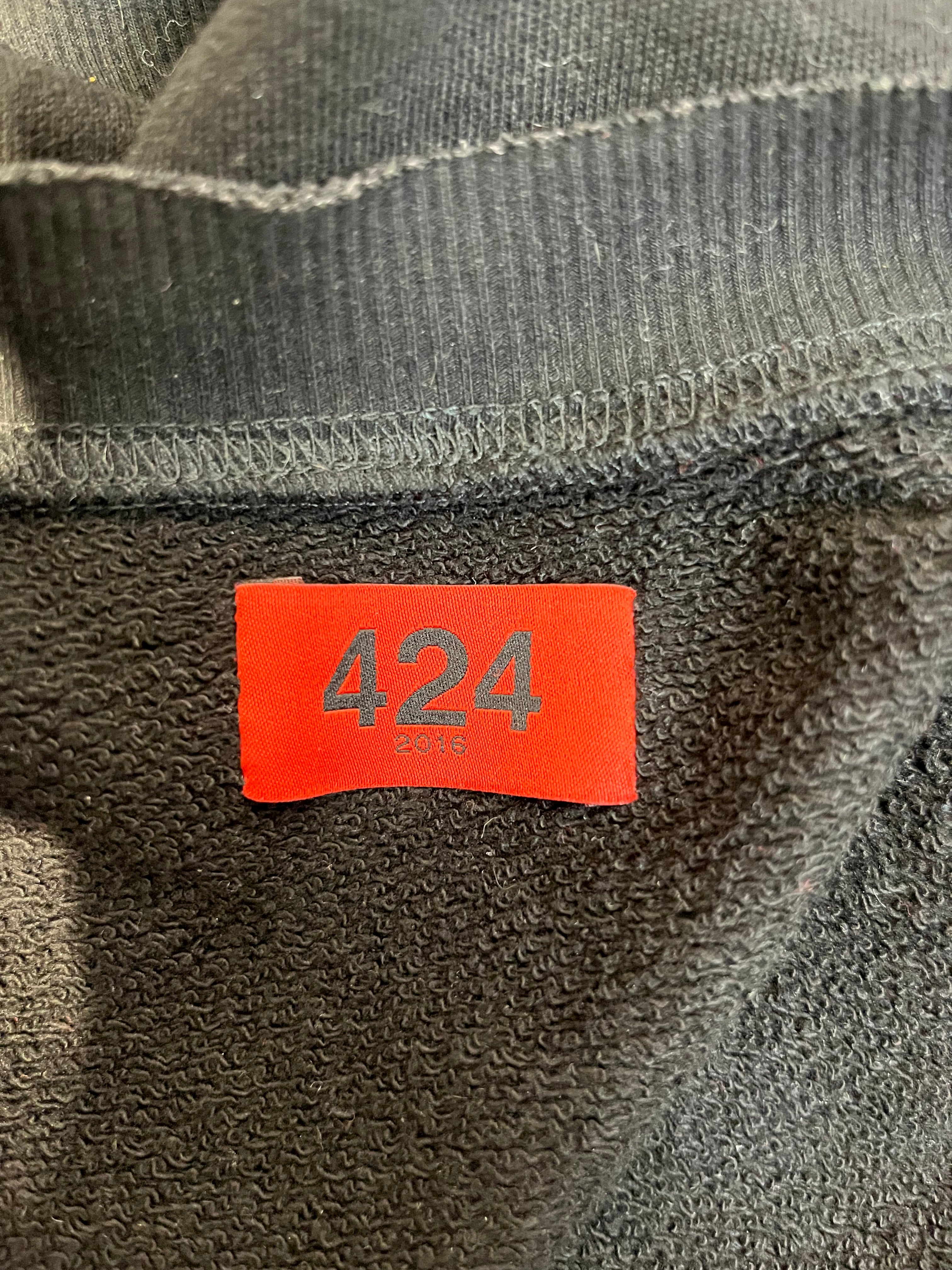 424(FourTwoFour)/Sweatshirt/M/Cotton/BLK/ view 3