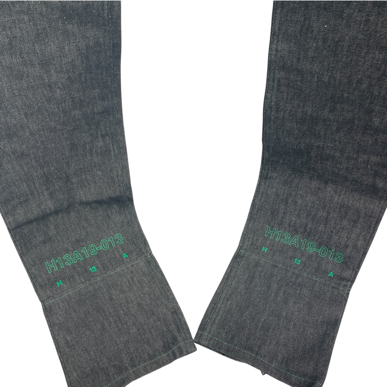 HOOD BY AIR./Pants/XL/Cotton/IDG/Graphic/H13A20-2069 LONG JEANS view 3
