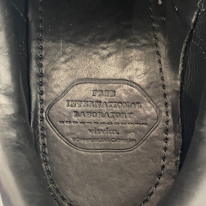 visvim/Low-Sneakers/US 8/Suede/BLK/Roland Leather Trimmed Suede