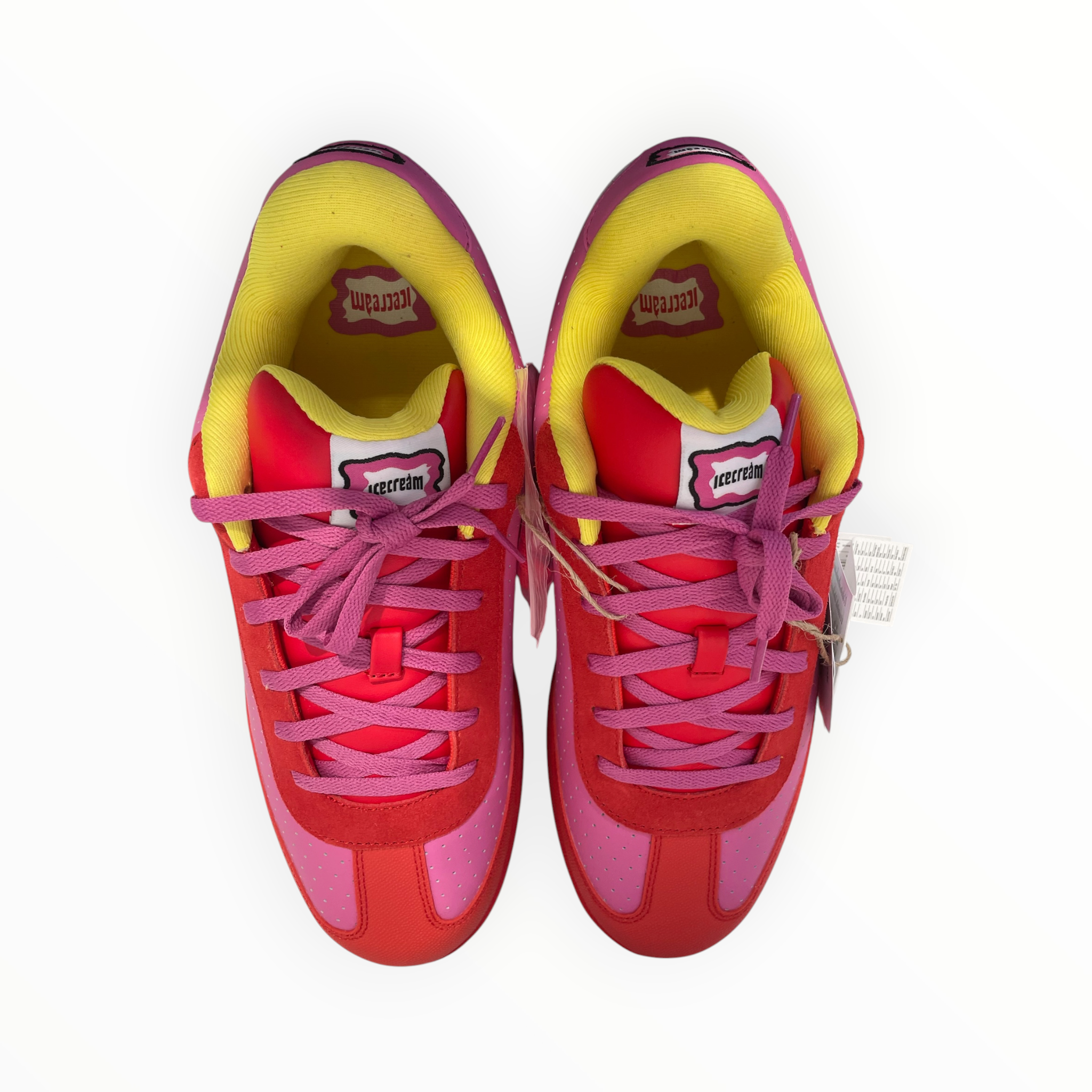 ICE CREAM/Reebok/Low-Sneakers/US 12/Leather/PNK/BOARD FLIP 100267090 view 3