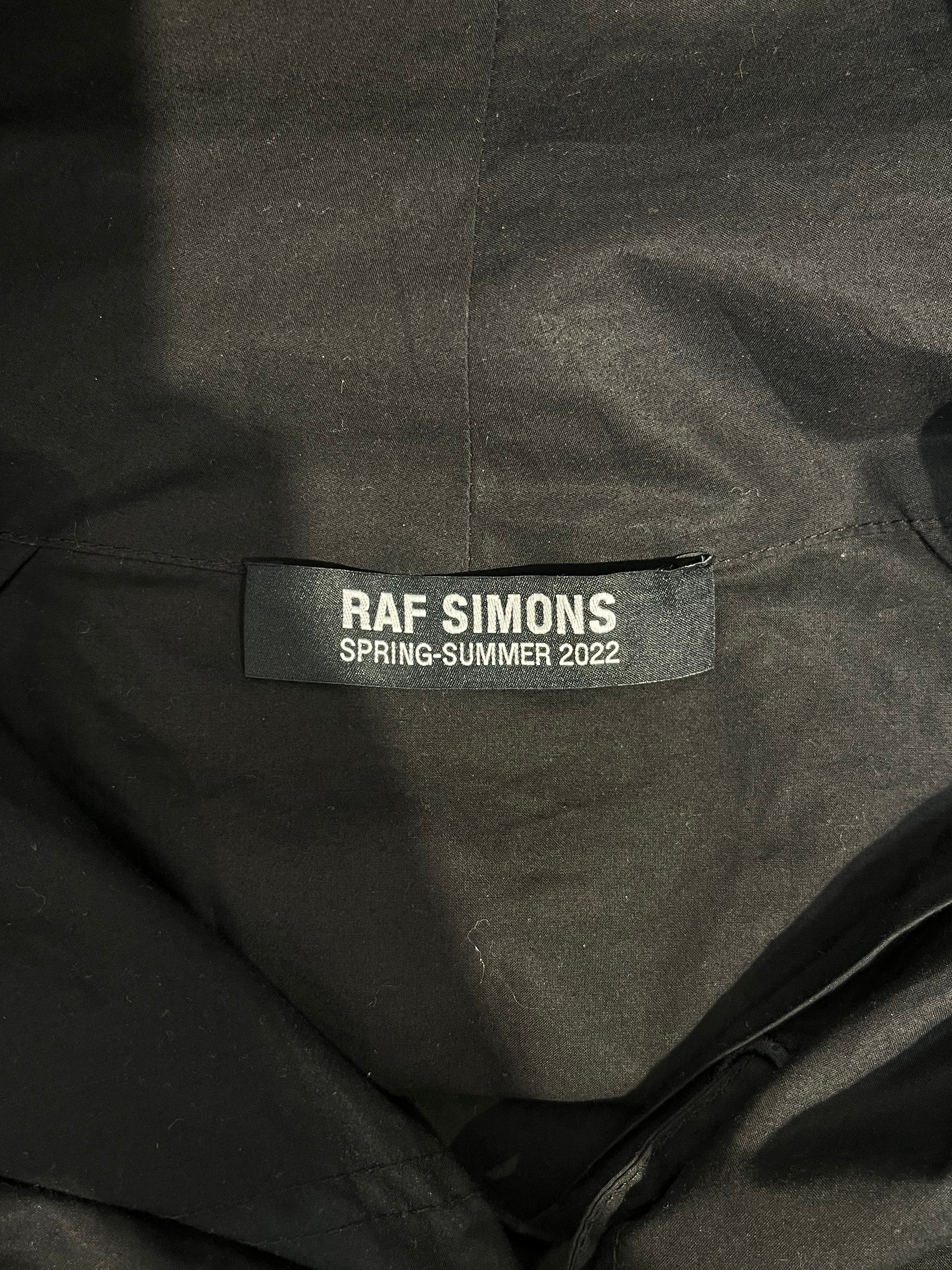 RAF SIMONS/Hoodie/M/Graphic/Cotton/BLK/GRIMCRAWLER view 4