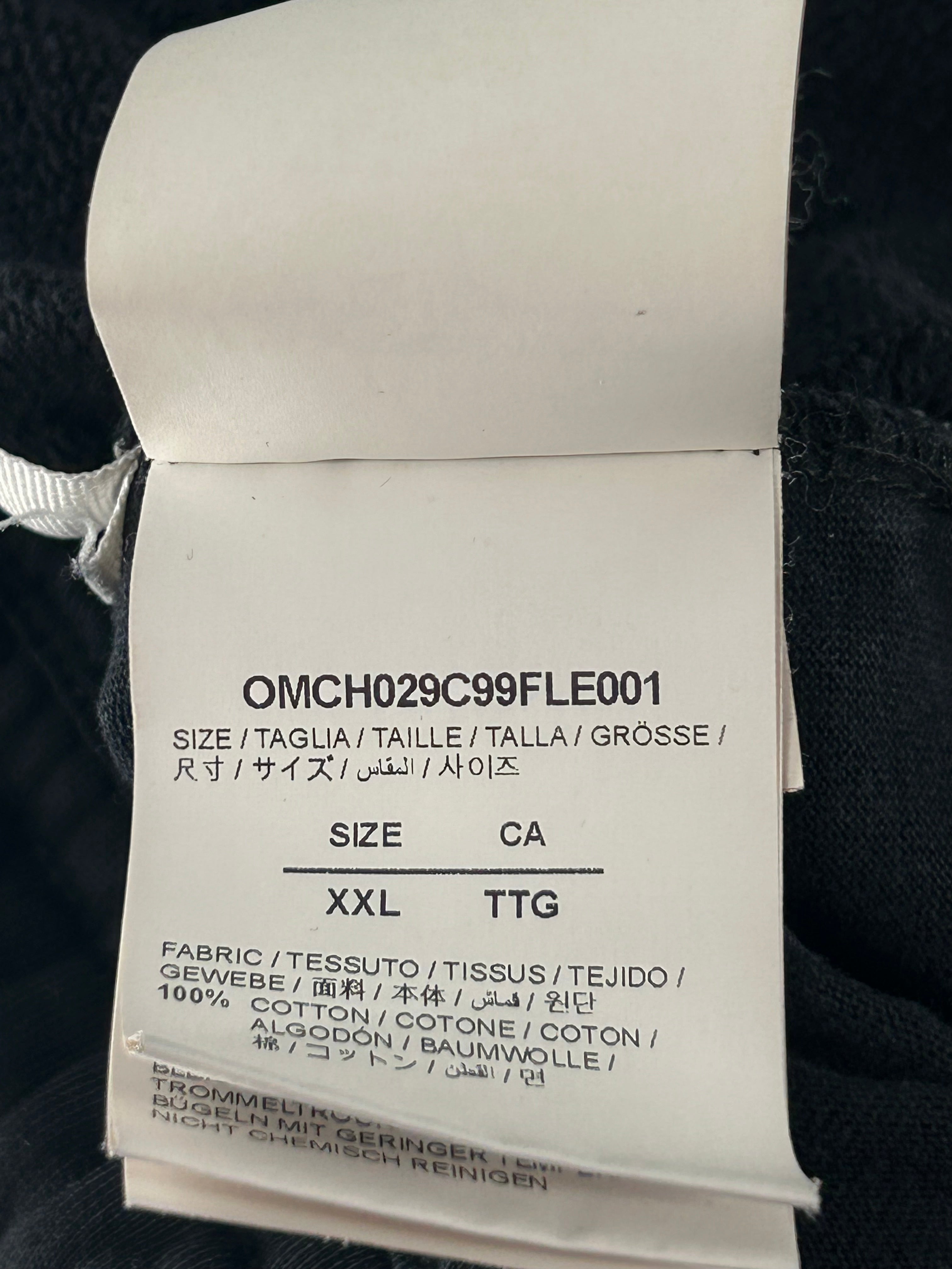 OFF-WHITE/Straight Pants/XXL/Cotton/BLK/DOUBLE BLACK SWEATS view 3