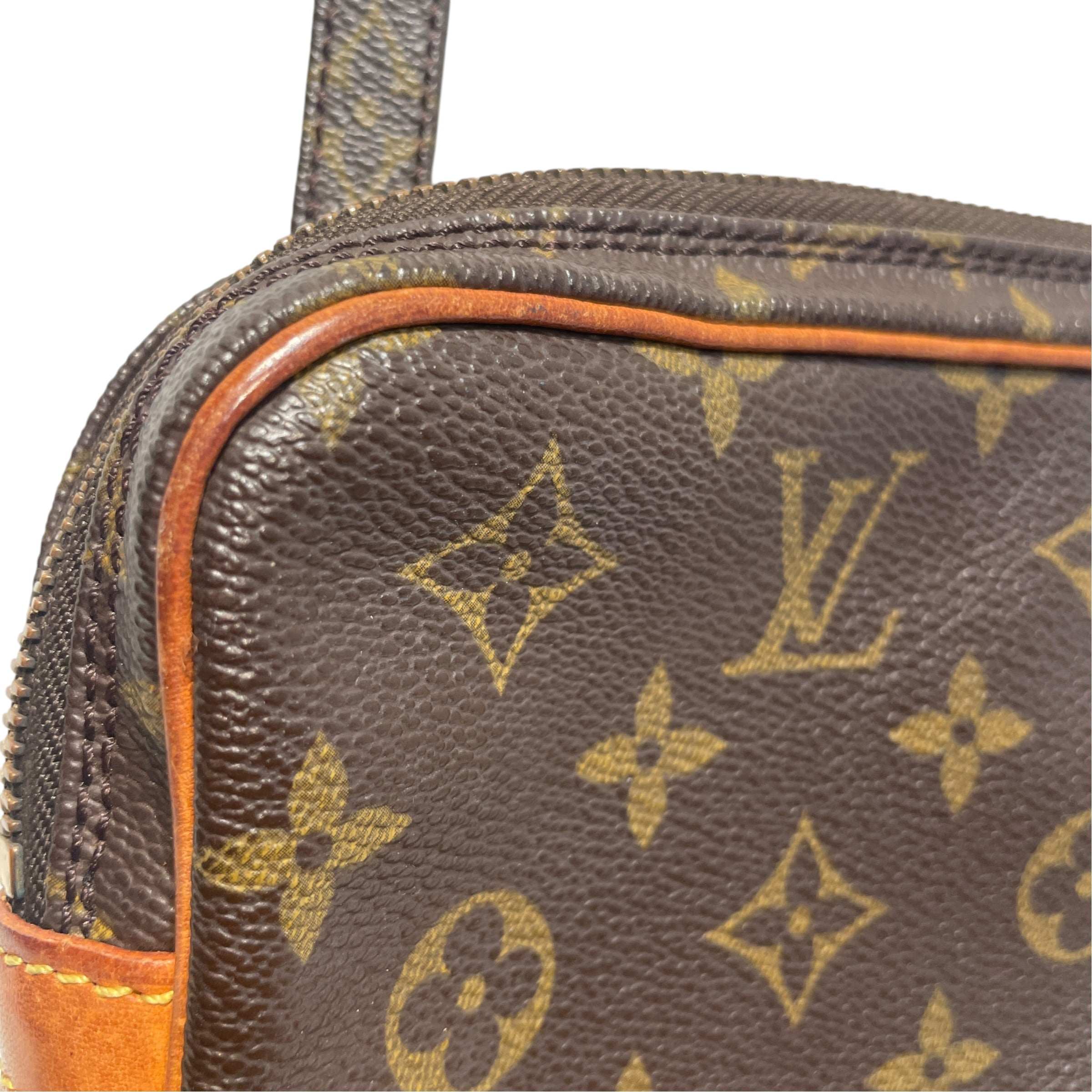 LOUIS VUITTON/Cross Body Bag/Monogram/Leather/BRW/Pochette Marly view 6