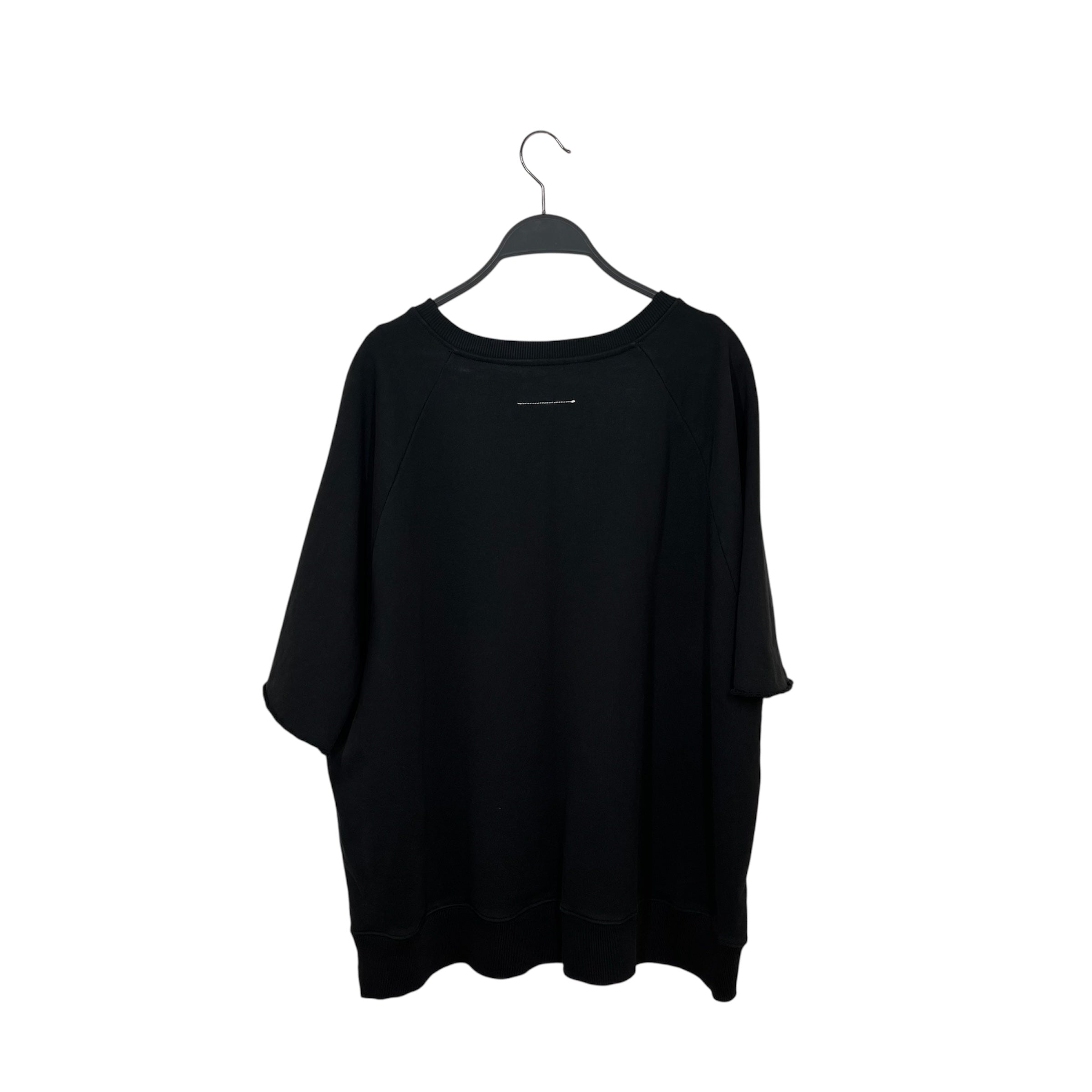 MM6/Sweatshirt/XXL/Cotton/BLK/Margiela 6 Studded Cutoff view 2