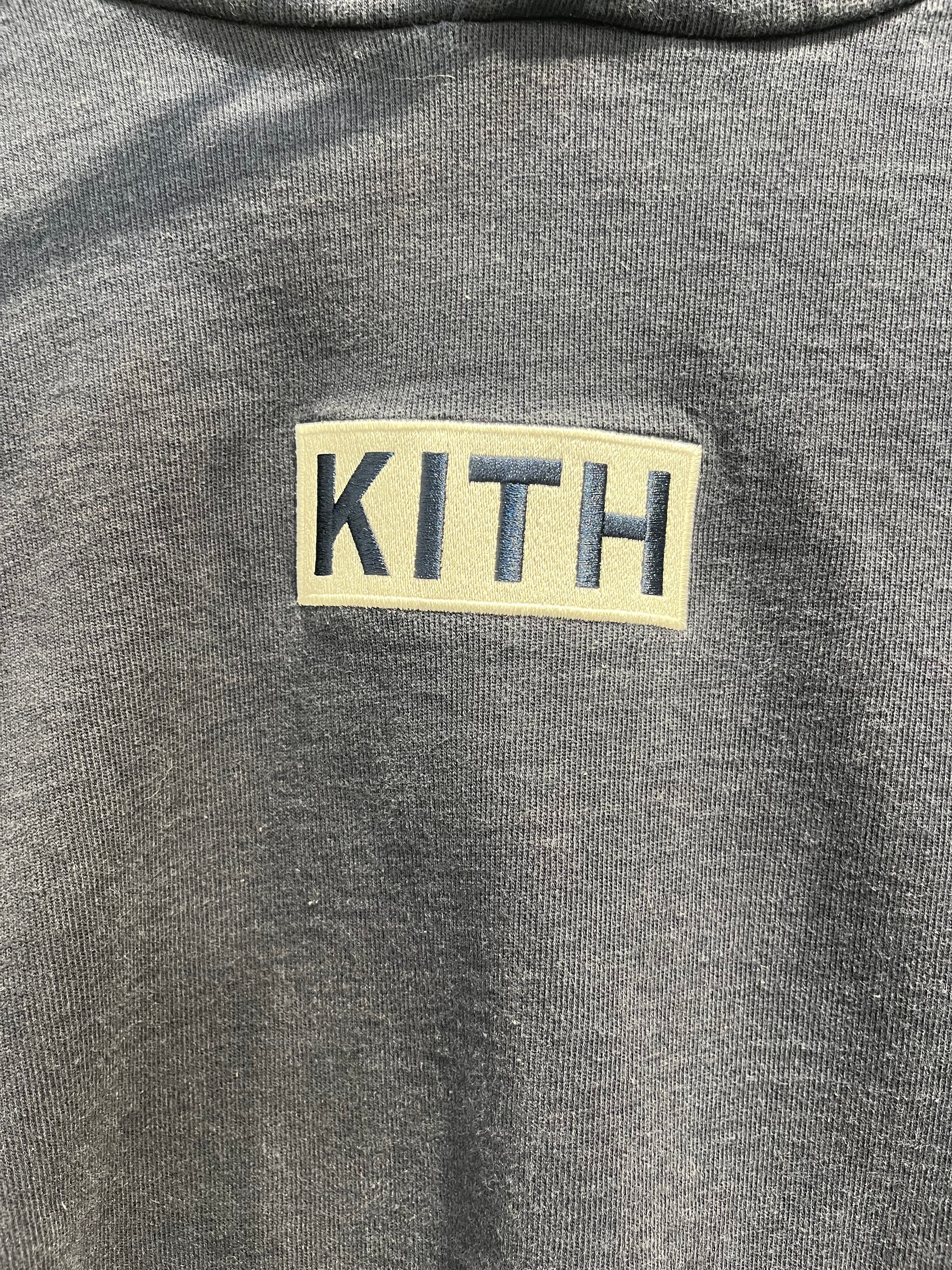 KITH/Hoodie/L/Cotton/NVY/YANKEE LOGO BACK PATCH LOGO view 6