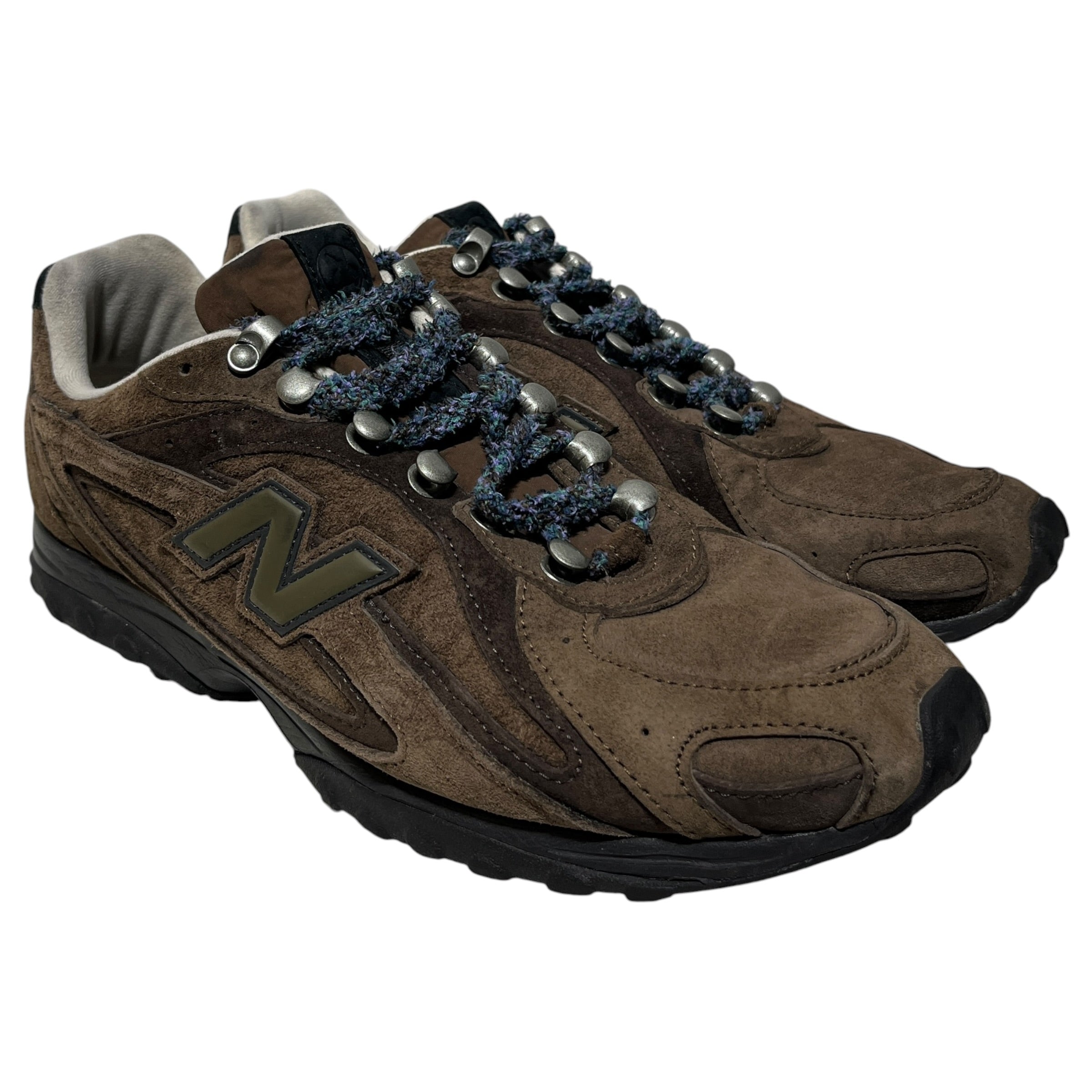 basketcase gallery/NEW BALANCE/Low-Sneakers/US 9.5/Suede/BRW/204L view 1