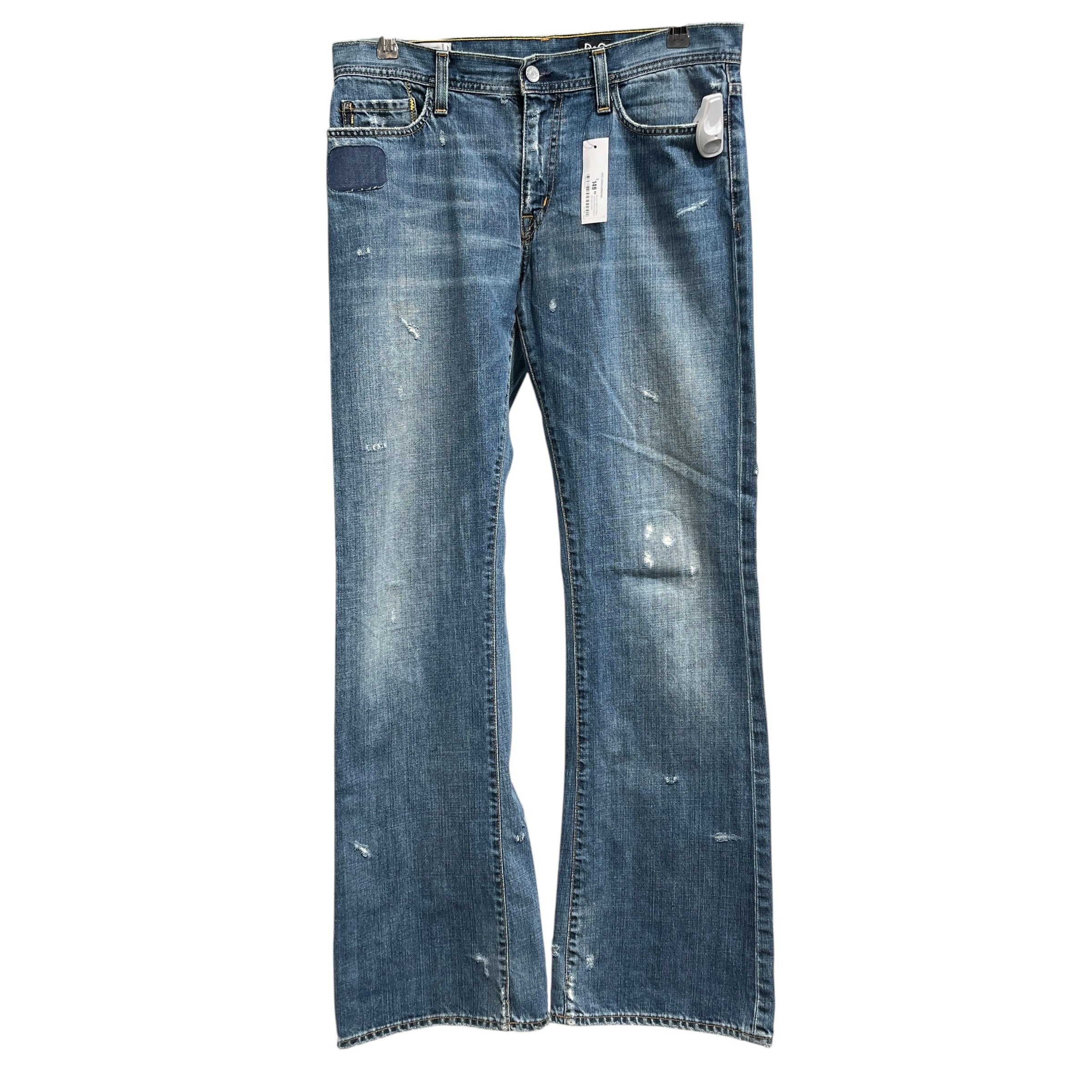DOLCE&GABBANA/Bootcut Pants/32/Denim/IDG/copper plate back pocket view 1