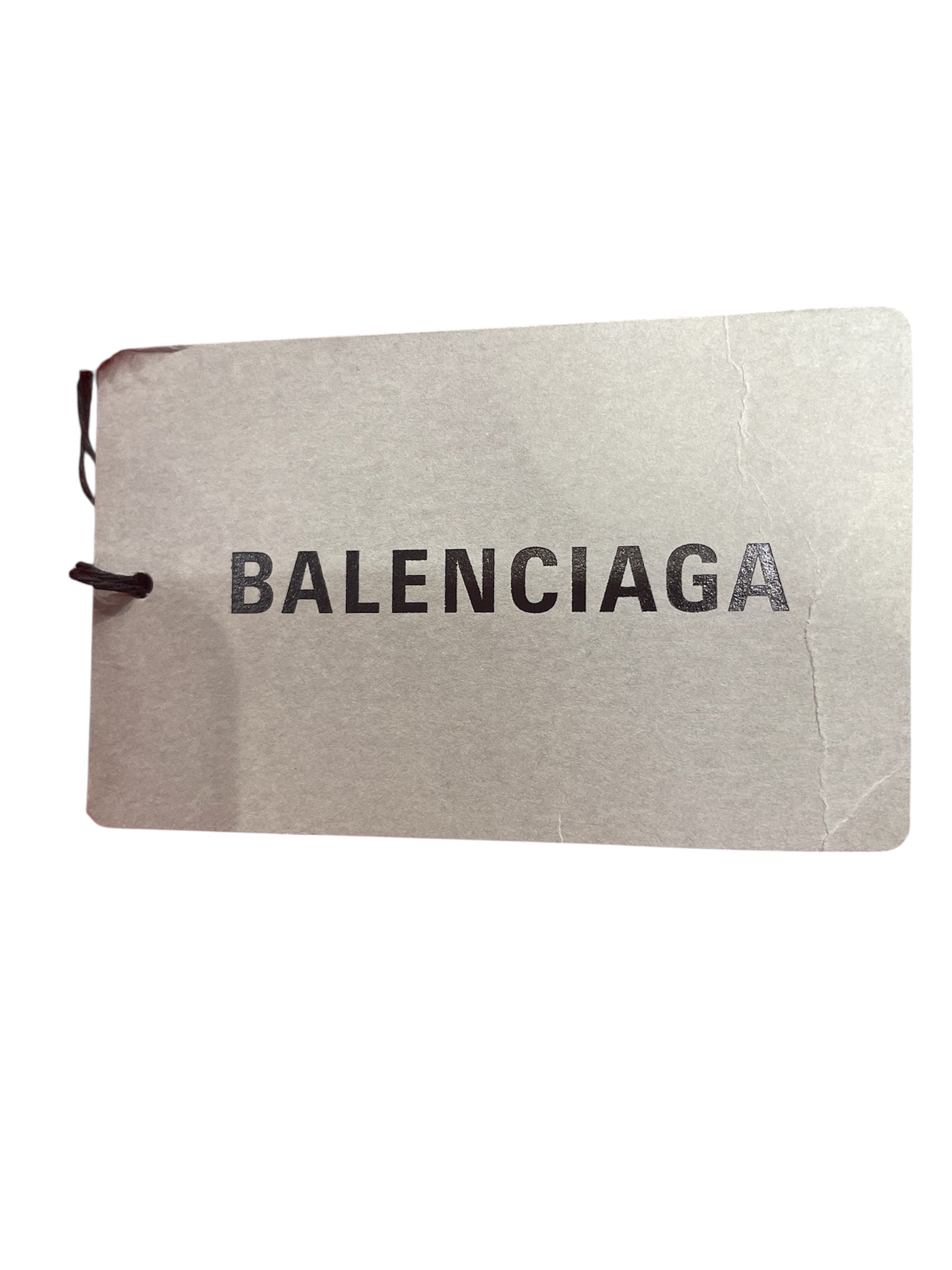 BALENCIAGA/T-Shirt/S/Cotton/RED/Graphic/HELLO MY NAME IS DENMA view 3