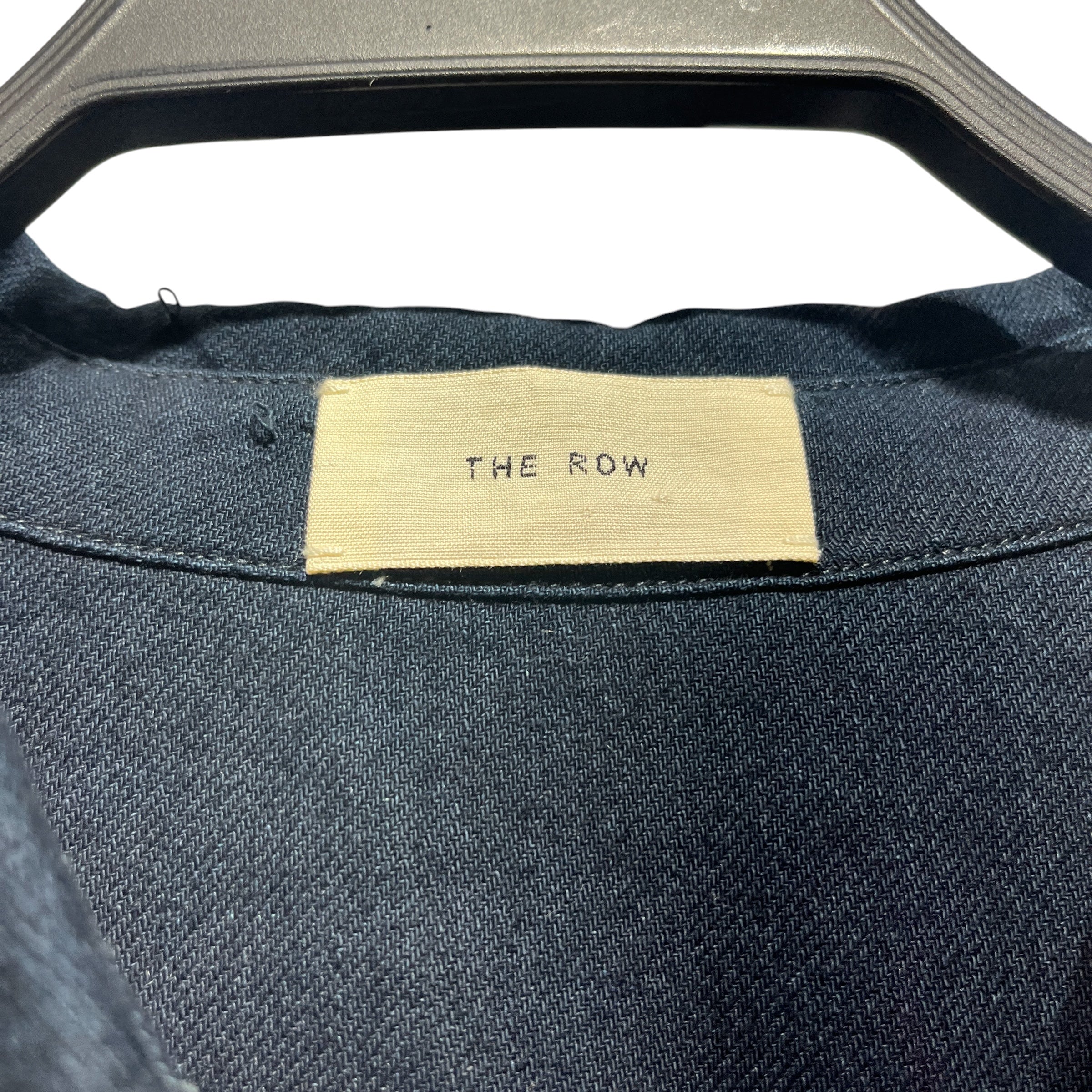 THE ROW/SS Shirt/L/Cotton/NVY/ view 5