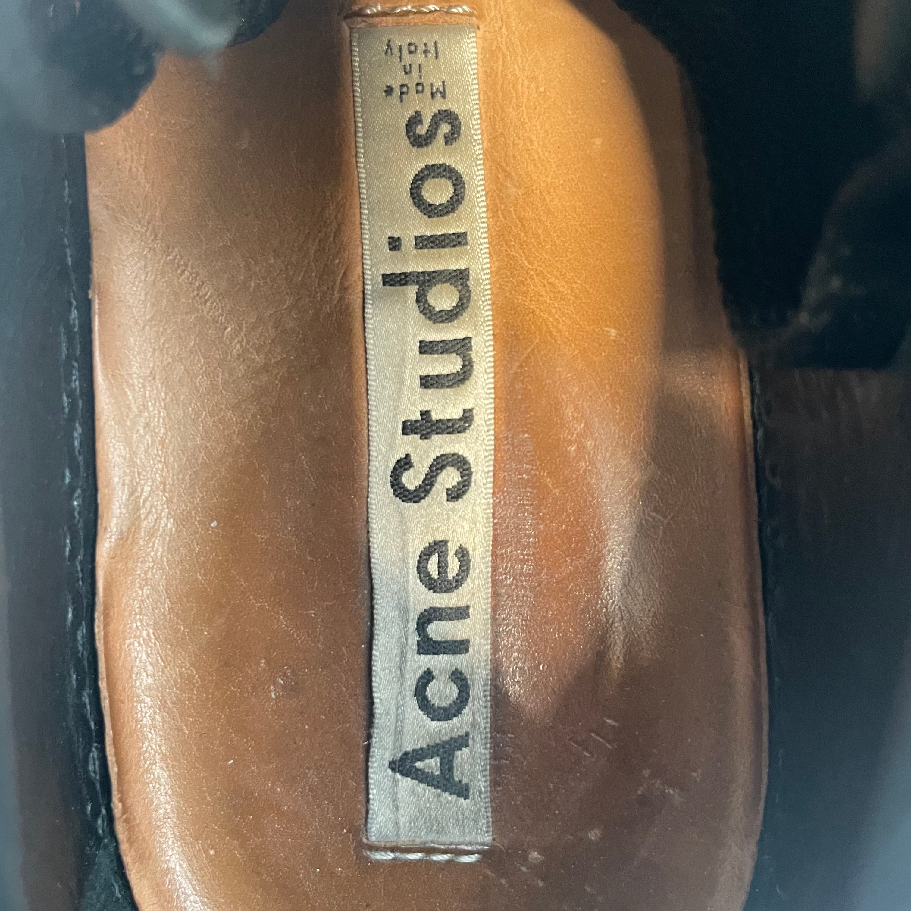 Acne Studios/Low-Sneakers/EU 40/Silk/BLK/ADRIAN SHOE/NYLON/LOW CAUSAL view 3