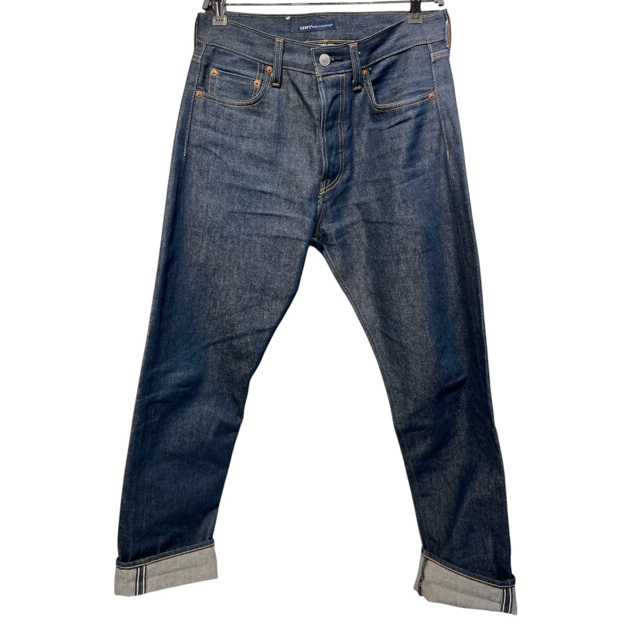 LEVI'S MADE&CRAFTED/Straight Pants/30/Cotton/NVY/ view 1