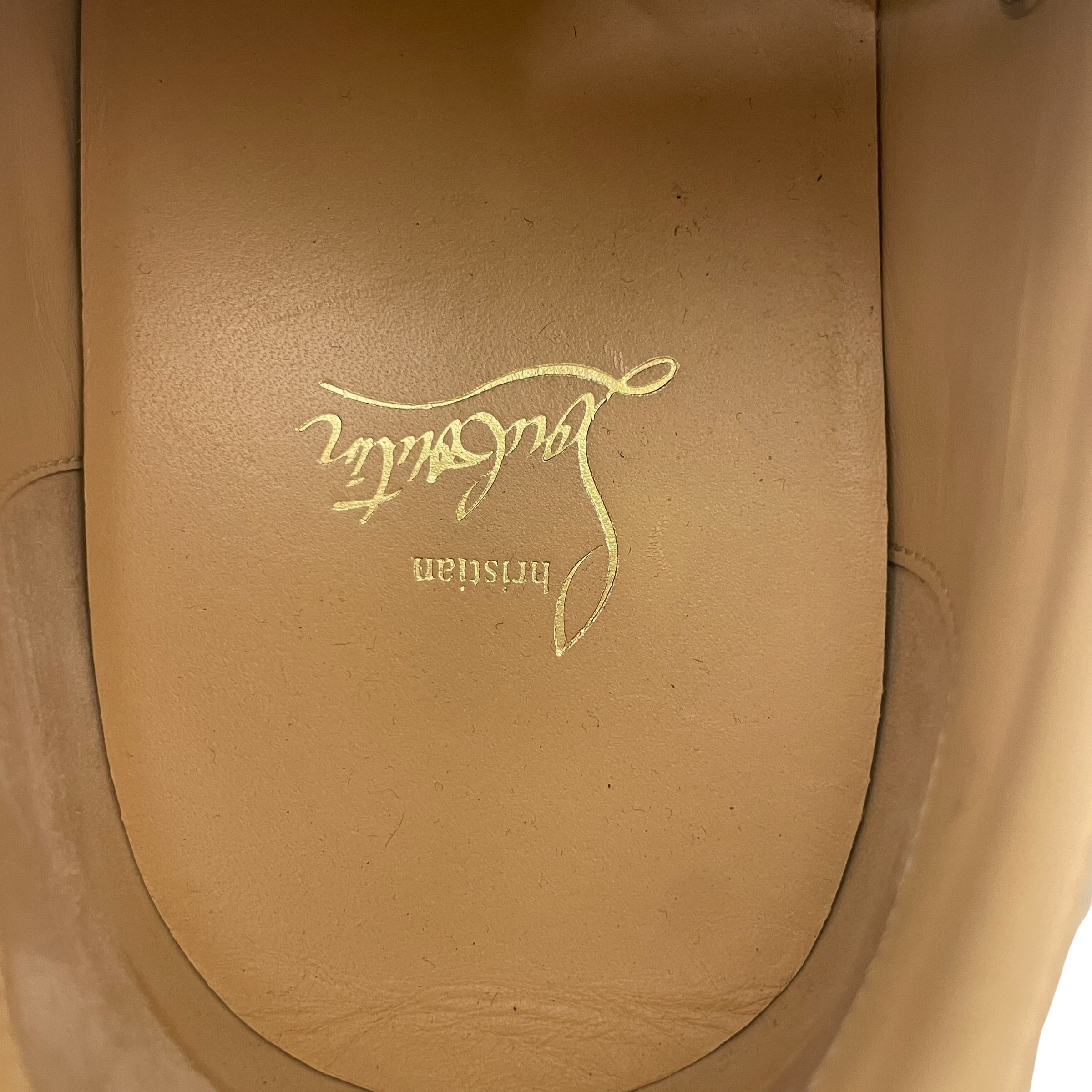Christian Louboutin/Low-Sneakers/EU 43/Leather/WHT/HAPPYRUI view 3