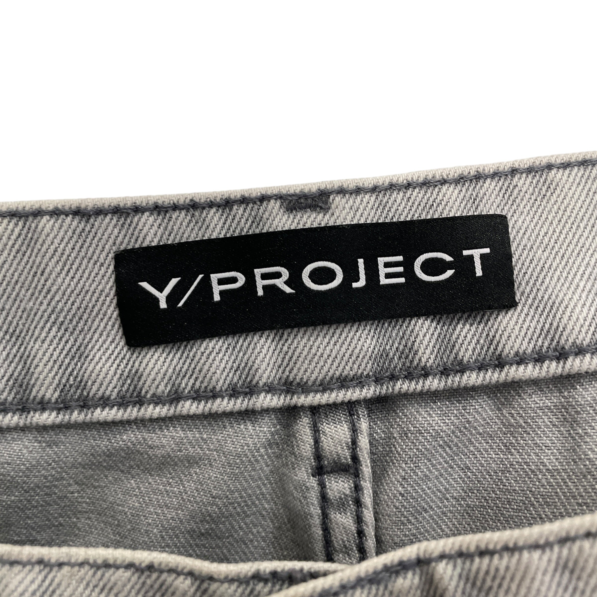 Y/PROJECT/Pants/34/Denim/GRY/Y PROJECT BANANA JEANS GRY view 4