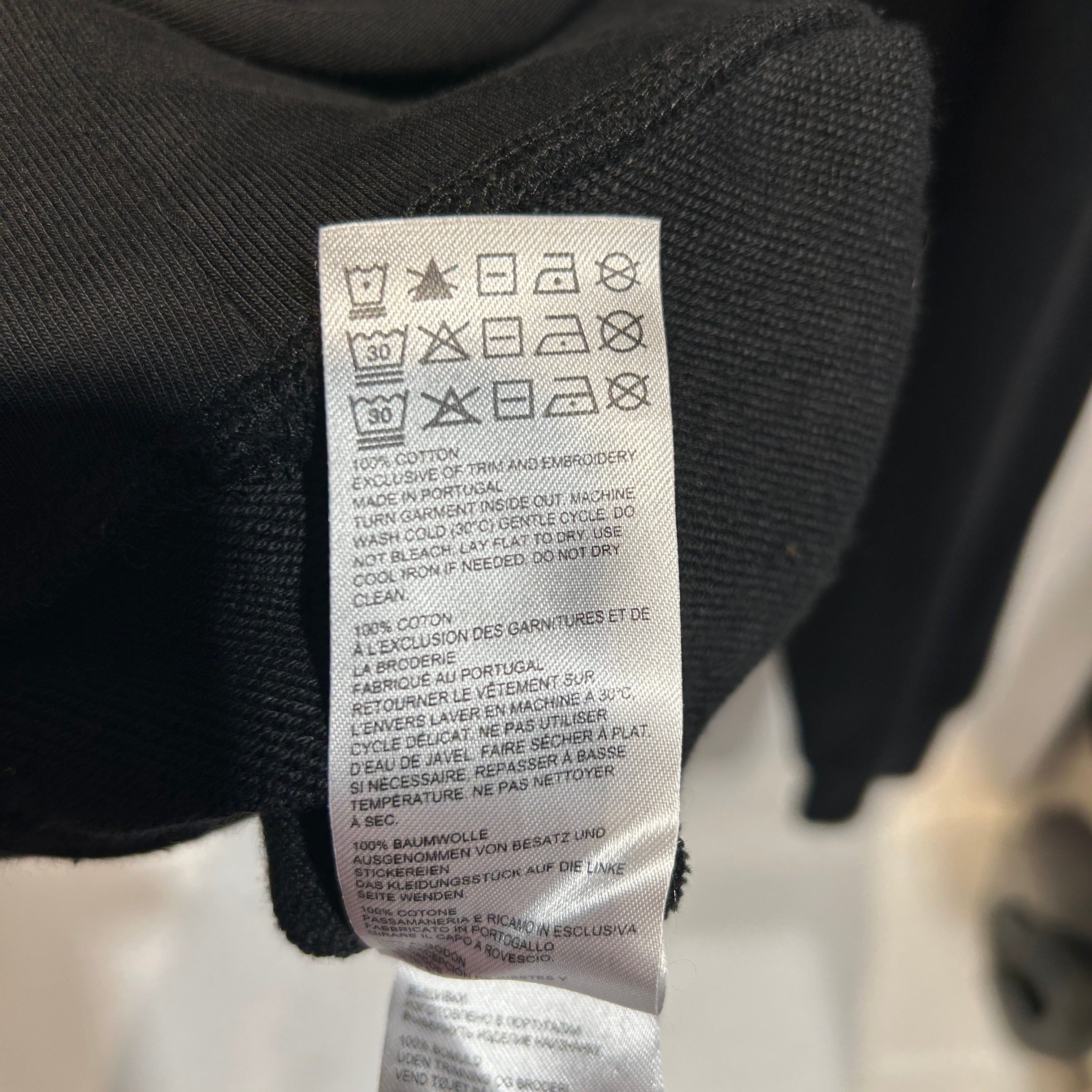 CANADA GOOSE/Hoodie/S/Cotton/BLK/coordinates hoodie view 4