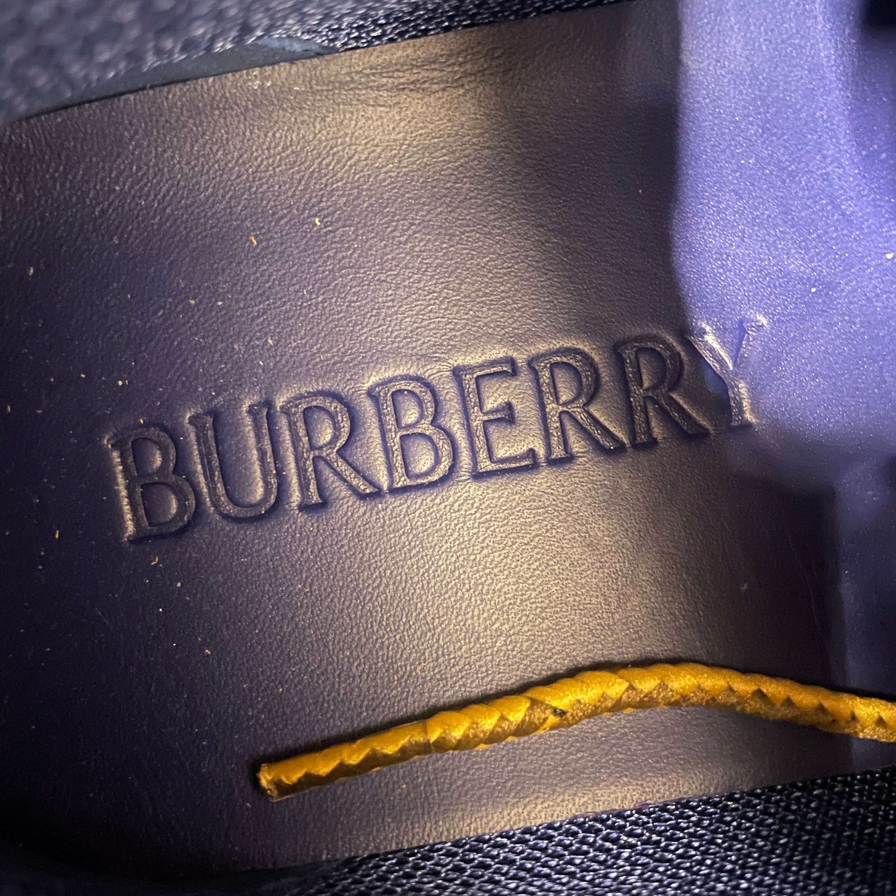 BURBERRY/Shoes/EU 41/Suede/CML/MOC SHOE RUBBER SOLE view 6