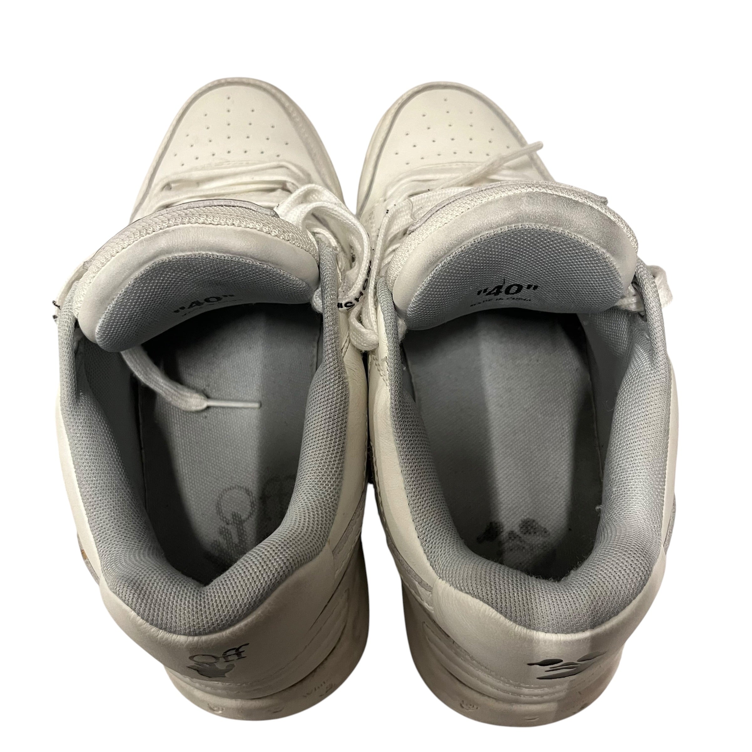 OFF-WHITE/Low-Sneakers/EU 40/Leather/WHT/for walking view 5