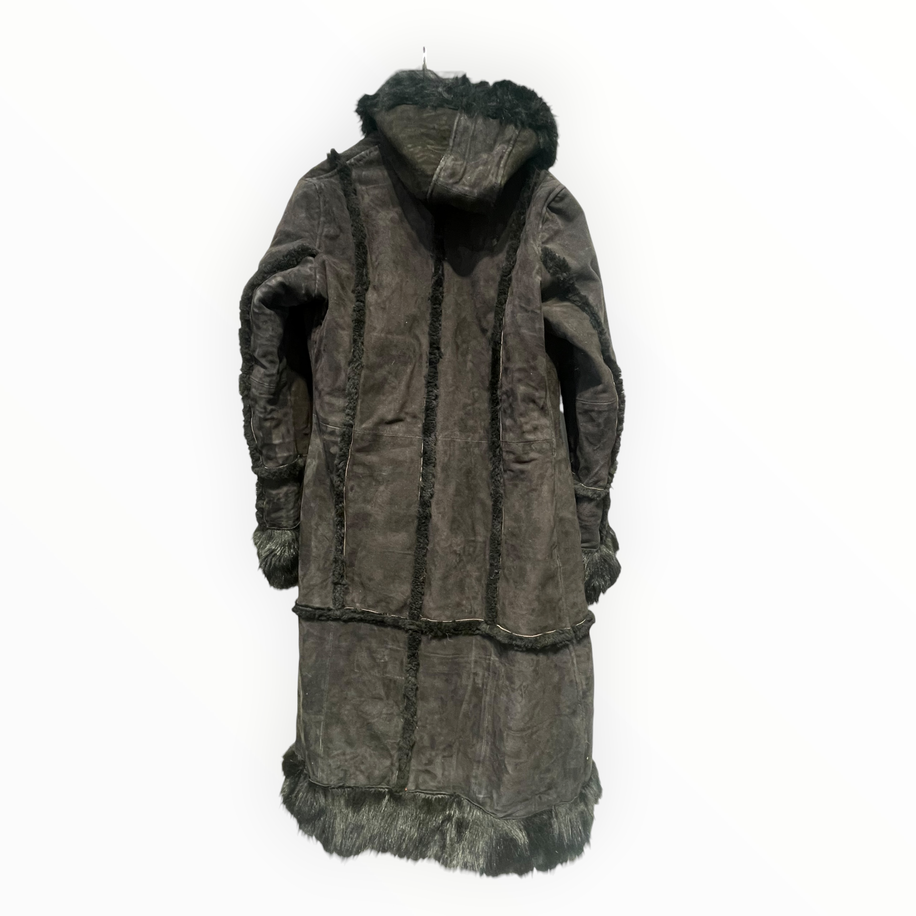 Vintage/Leather Jkt/S/Leather/BLK/HOODED SHEARLING PENNYLANE view 2