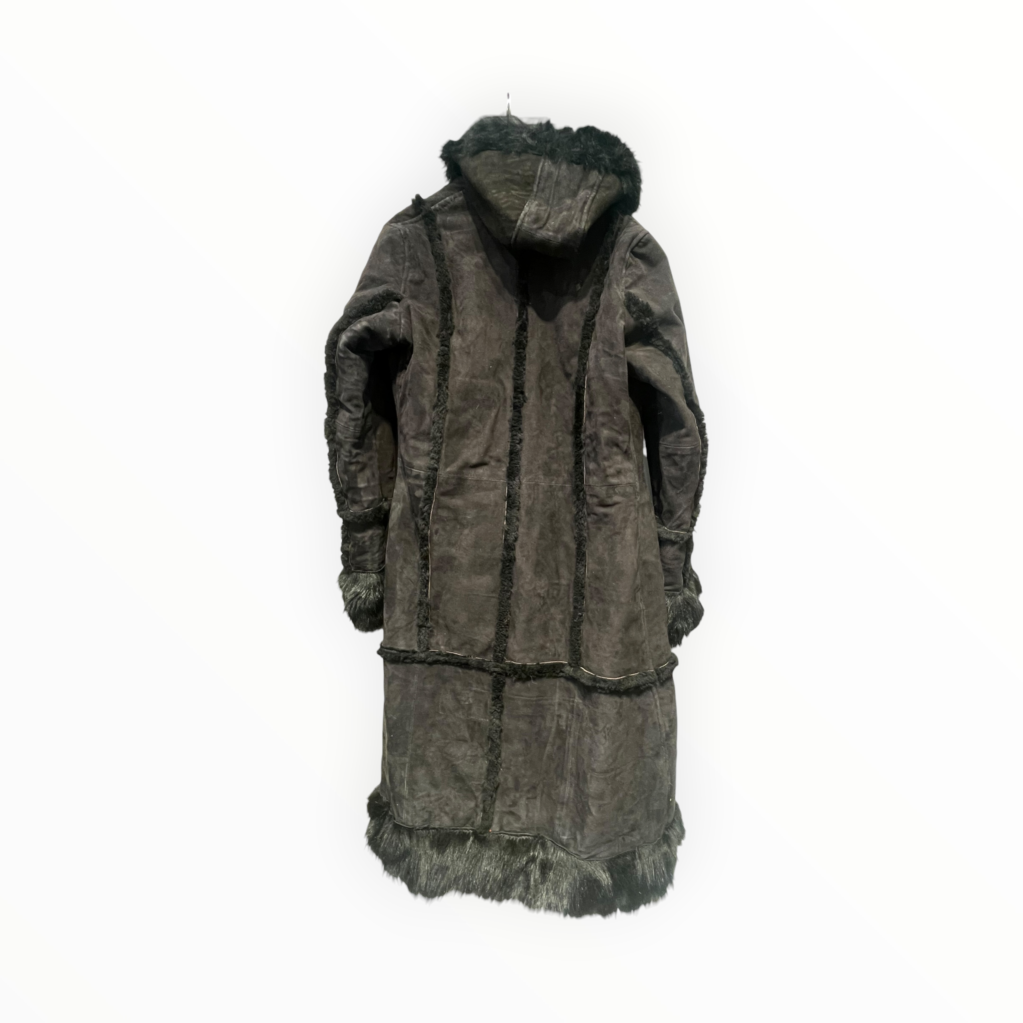 Vintage/Leather Jkt/S/Leather/BLK/HOODED SHEARLING PENNYLANE view 2