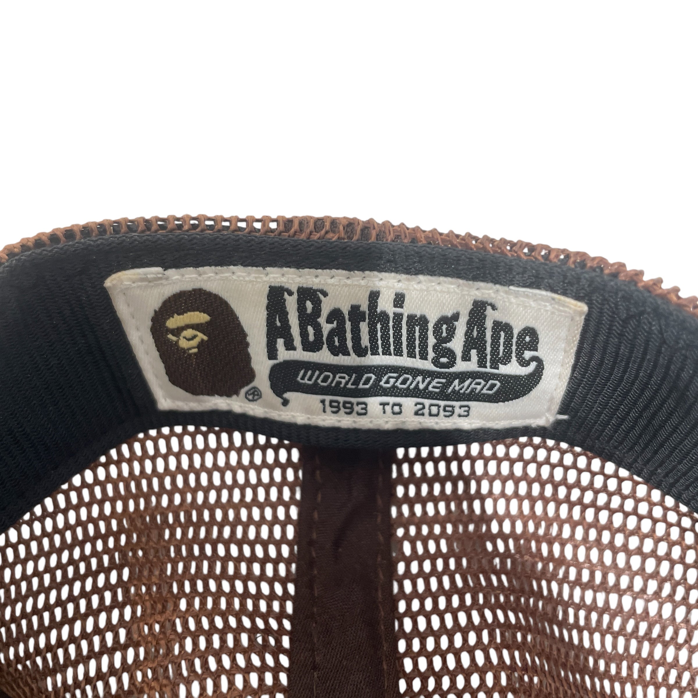 A BATHING APE/Cap/Cotton/GRN/college mash view 3