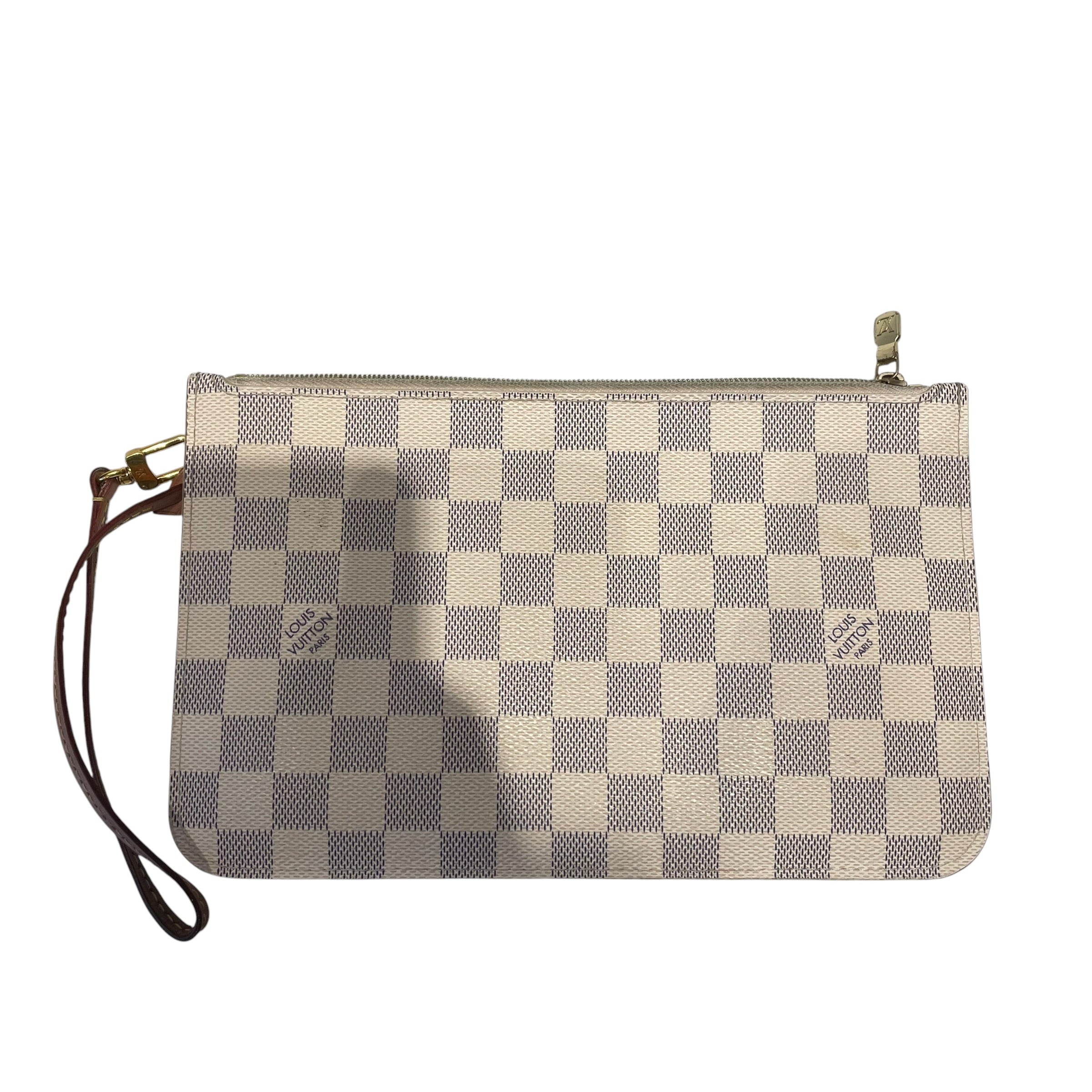 LOUIS VUITTON/Pouch/Monogram/Leather/WHT/neverfull pouch mm view 5