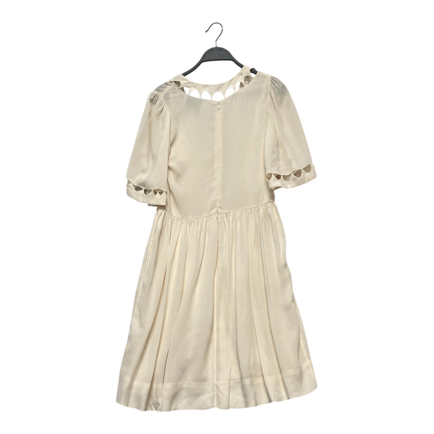 3.1 phillip lim/LS Dress/2/Rayon/WHT/CUTOUT FRONT AND SLEEVES view 2