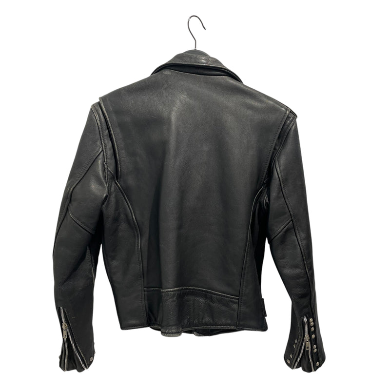 HARLEY DAVIDSON/Riders Jkt (W)/36/Black/Leather/