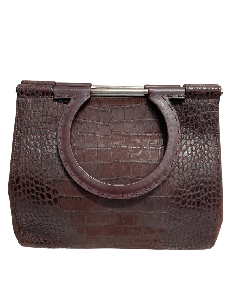Salvatore Ferragamo///Bag/--/Plain/Leather/BRD/W [Designers] Essentials/