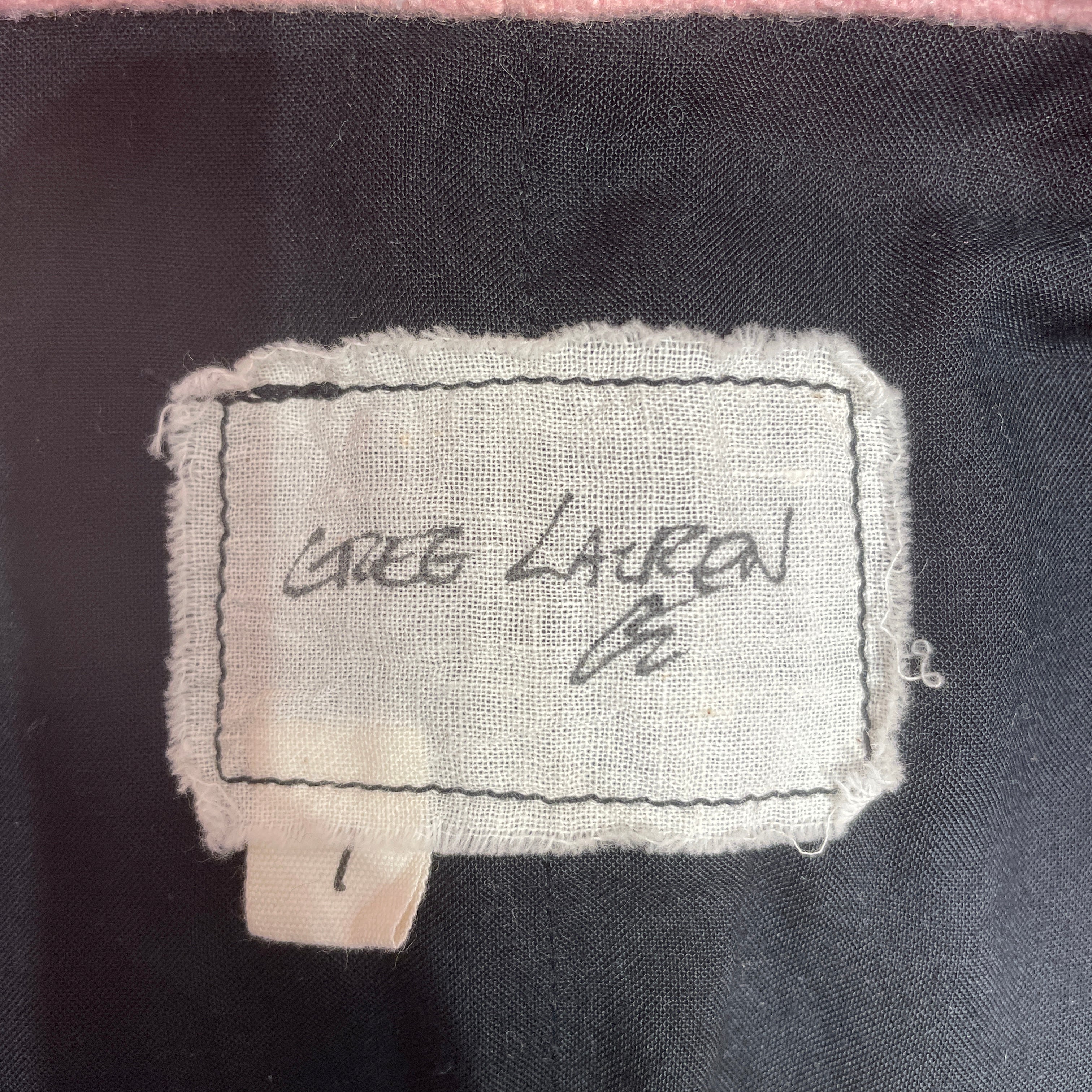 GREG LAUREN/Tailored Jkt/1/Wool/PNK/ view 3