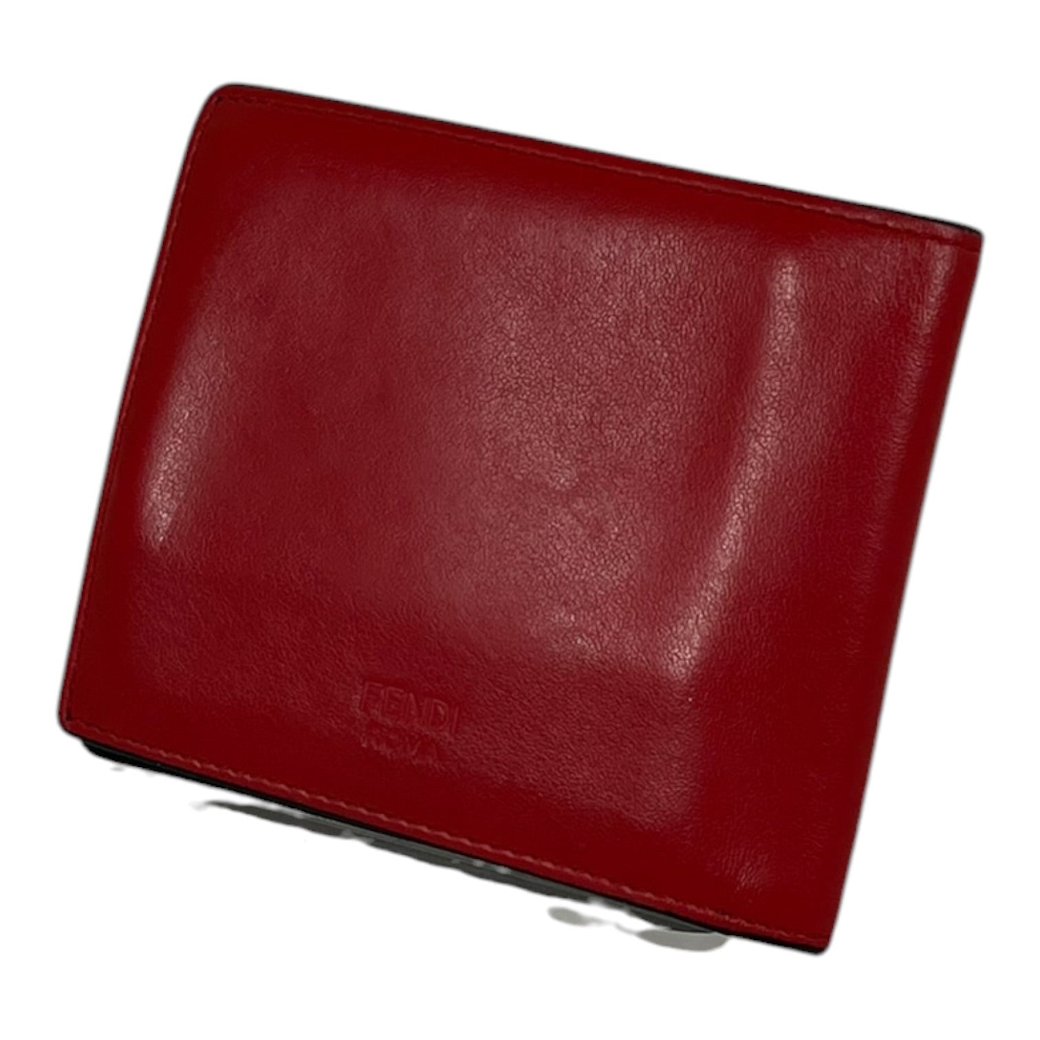 FENDI/Bifold Wallet/Leather/RED/Monster Eyes Wallet view 2