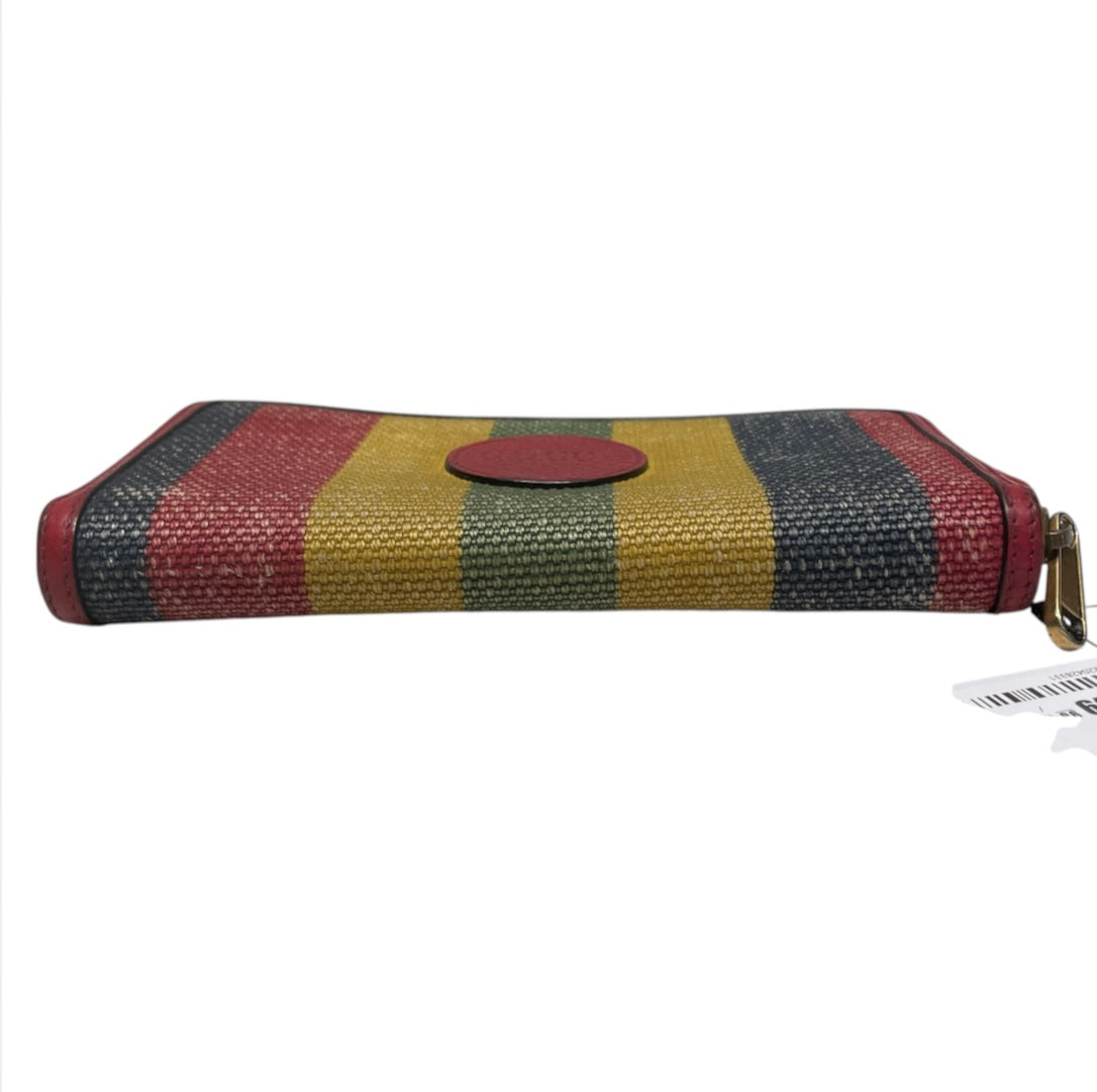 GUCCI/Long Wallet/Stripe/Cotton/MLT/L's/rainbow view 3