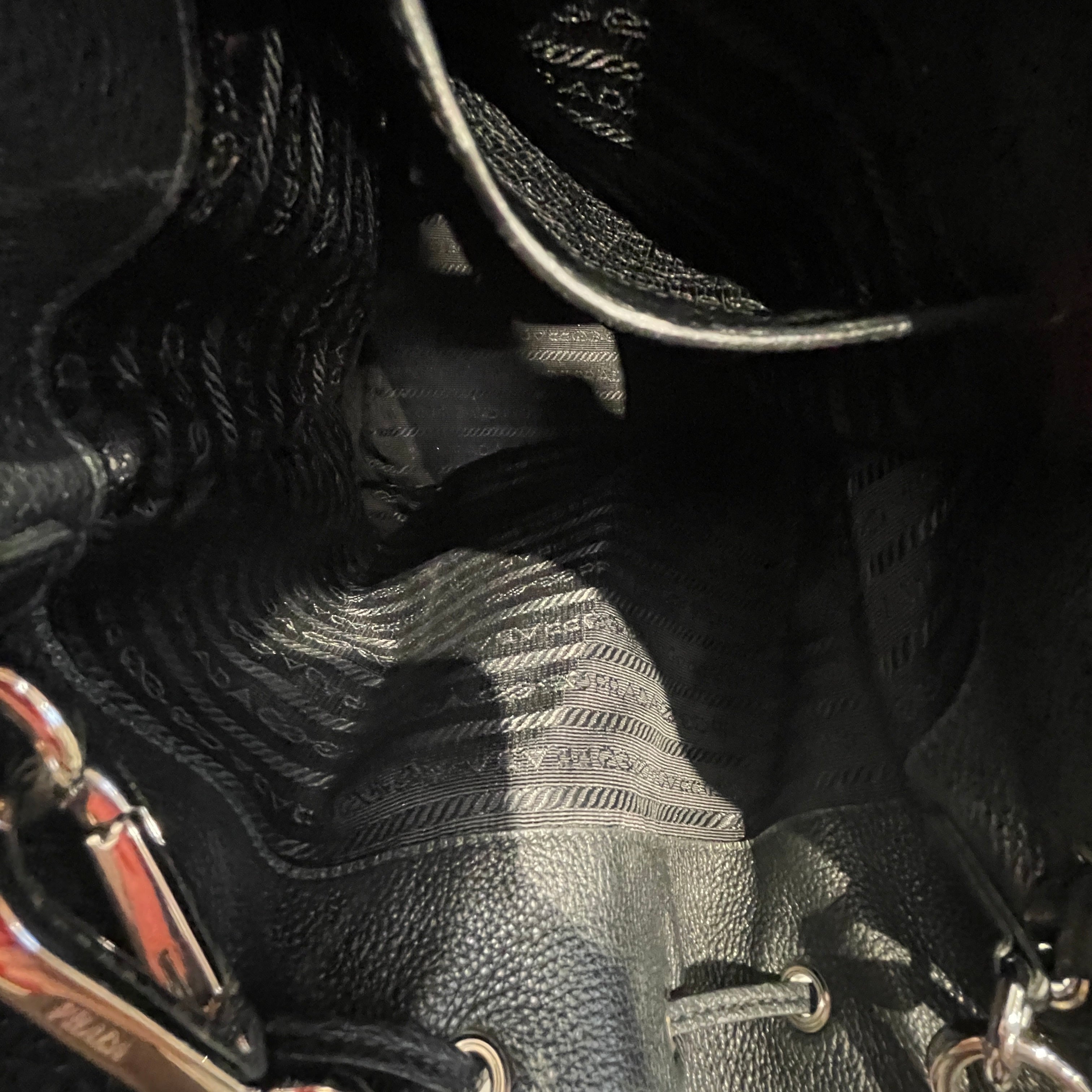 PRADA/Bag/VITELLO DINO BUCKET view 4