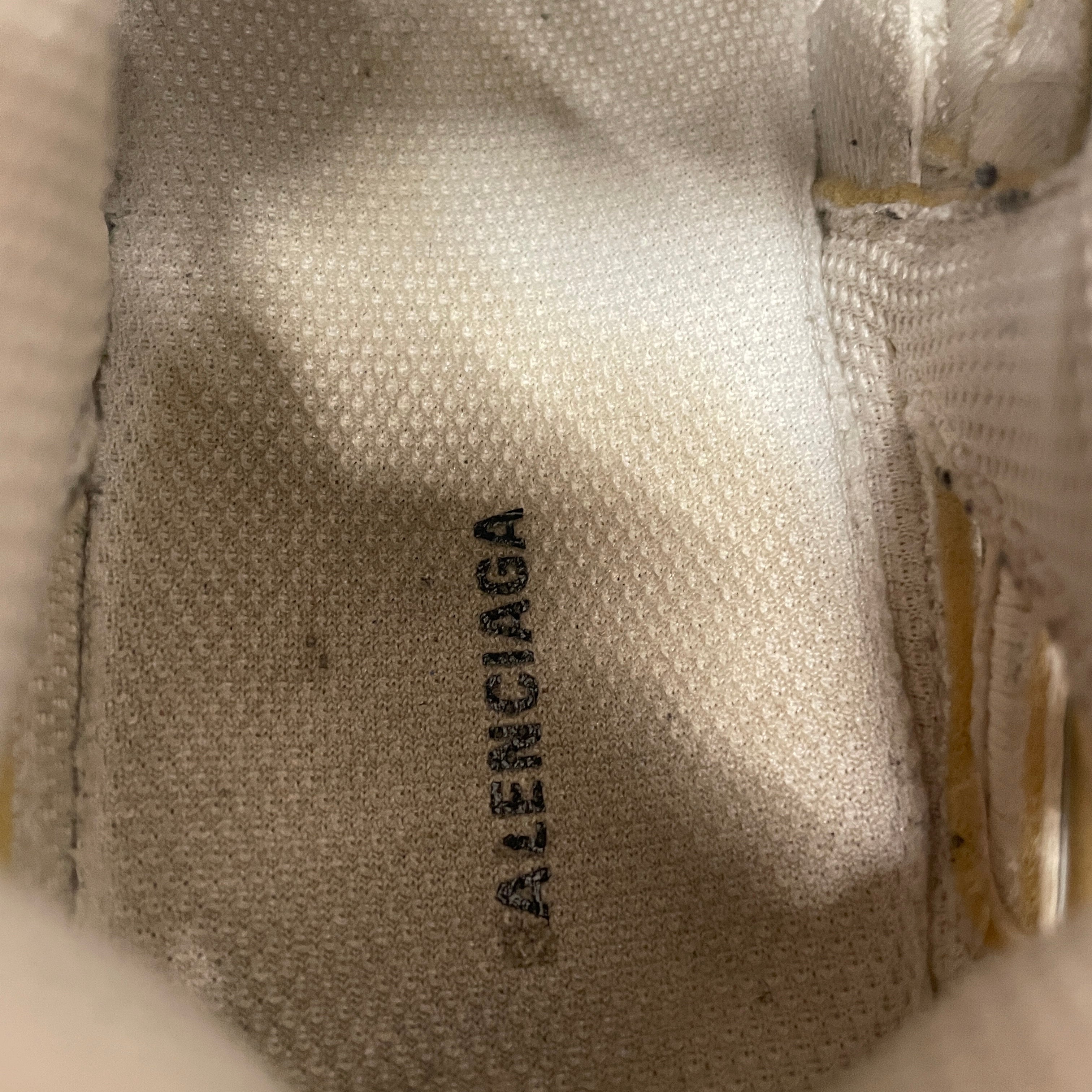 BALENCIAGA/Low-Sneakers/US 6/Leather/CRM/TRACK2/SILVER ACCENTS view 3