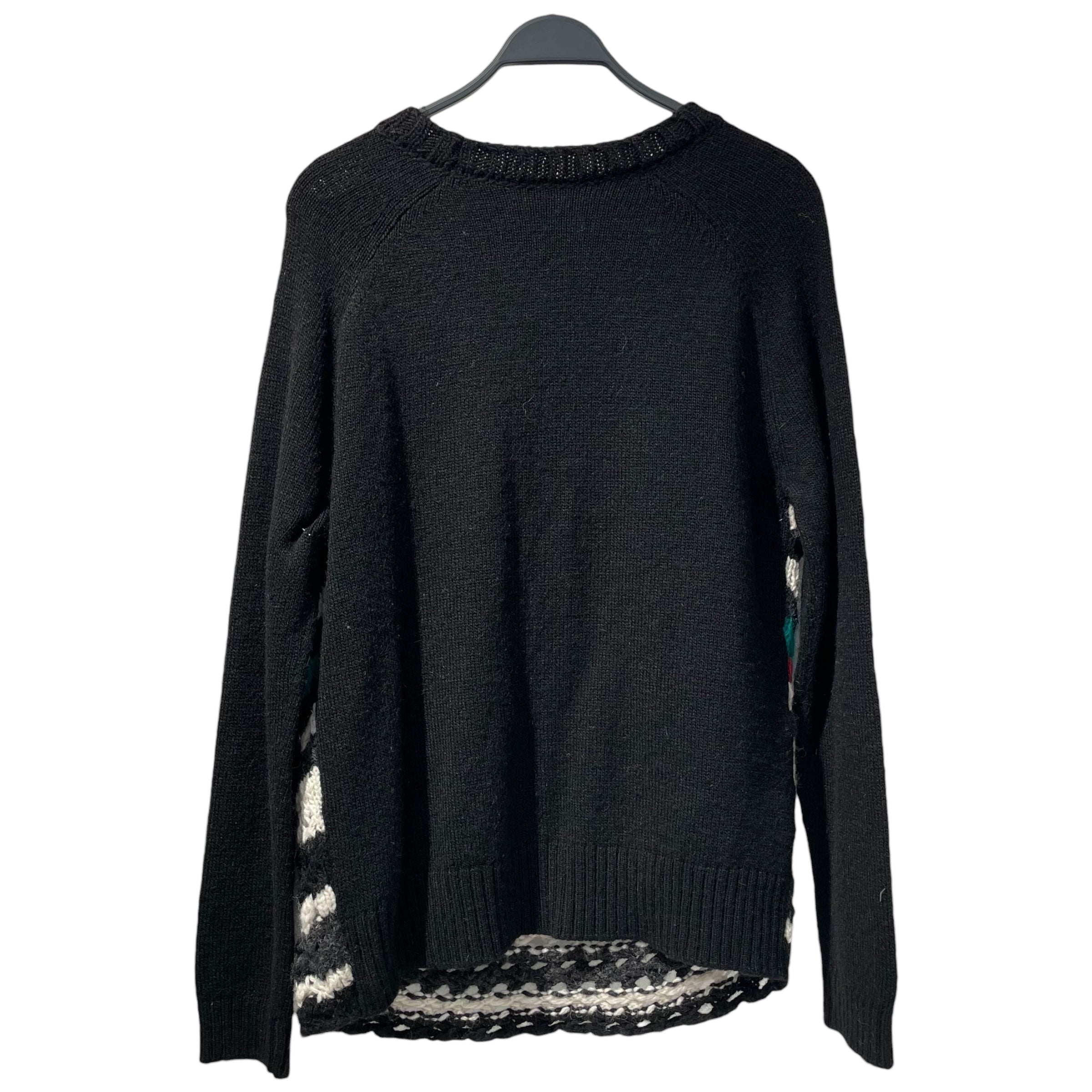 MARNI/Heavy Sweater/52/Wool/BLK/ view 2