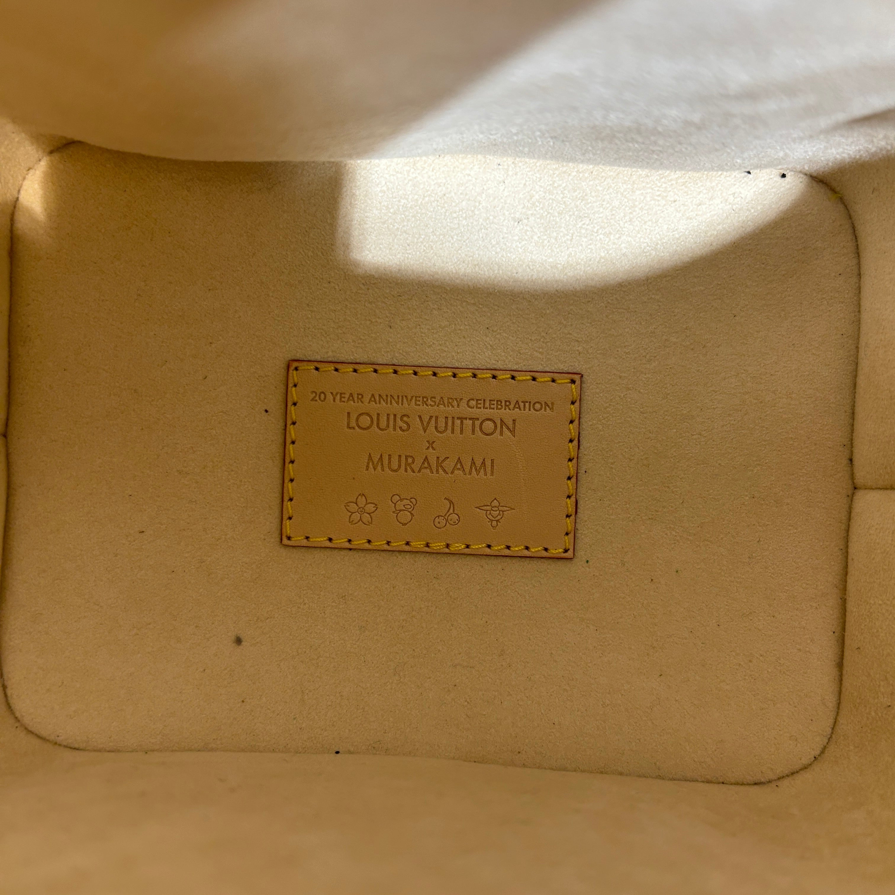 LOUIS VUITTON/Bag/Monogram/Leather/WHT/murakami tm all in bb view 4