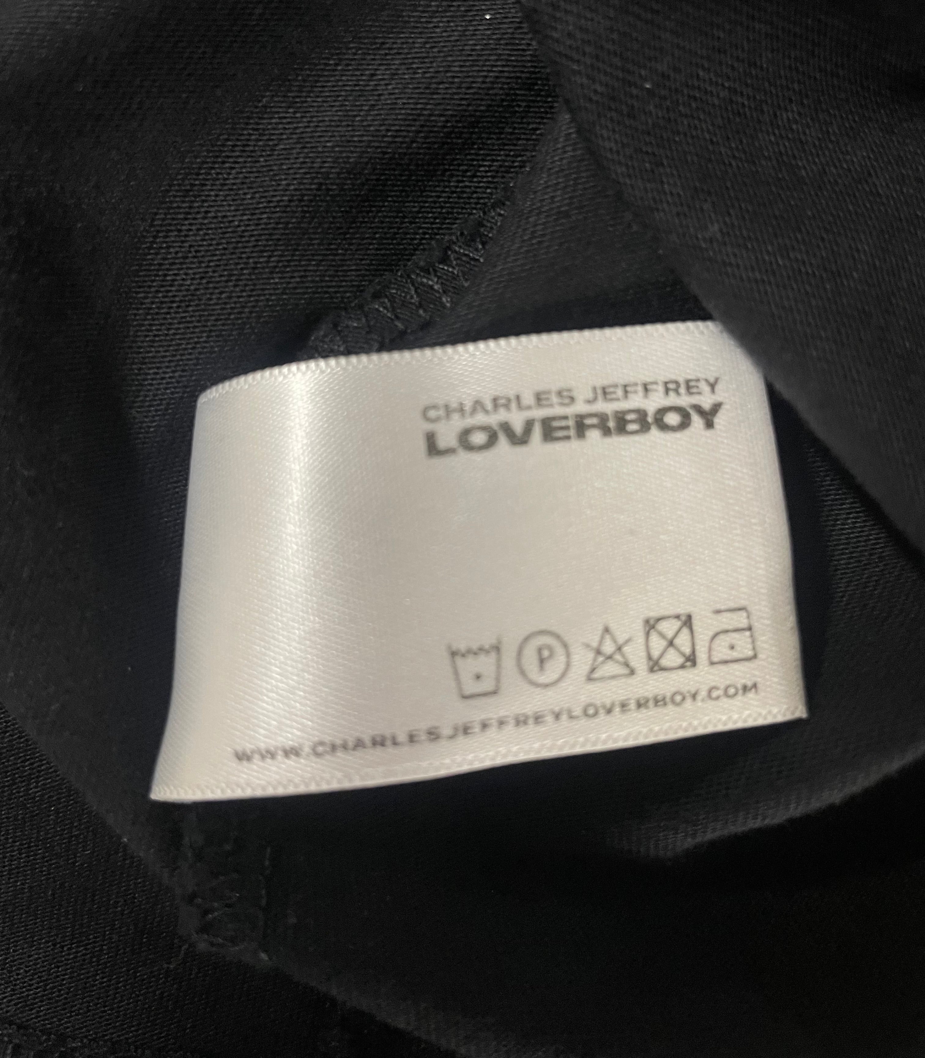 CHARLES JEFFREY LOVERBOY/T-Shirt/M/Cotton/BLK/T-SHIRT 054101301 view 5