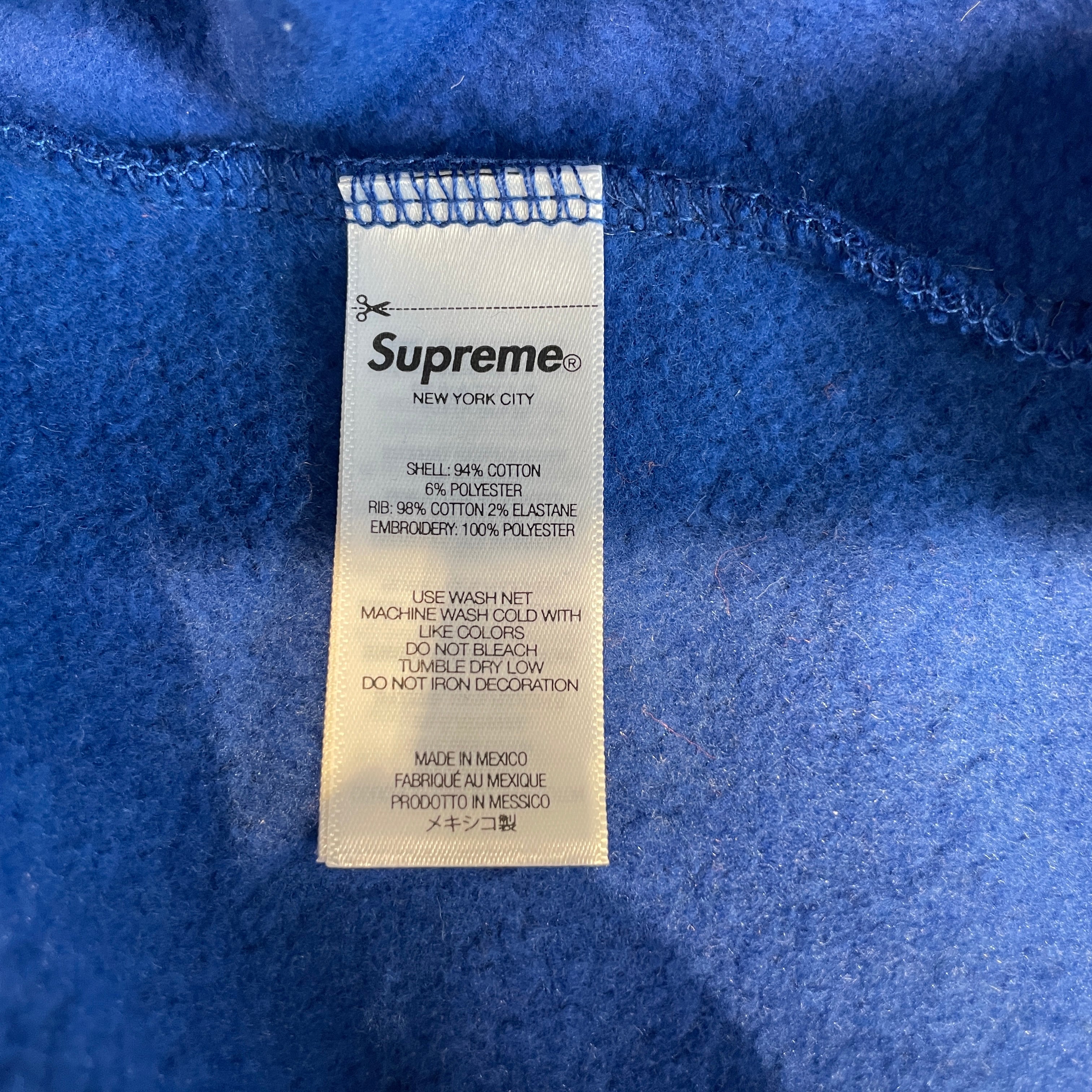 Supreme/Hoodie/L/Cotton/BLU/TOO DEADLY SUPREME HOODIE view 4